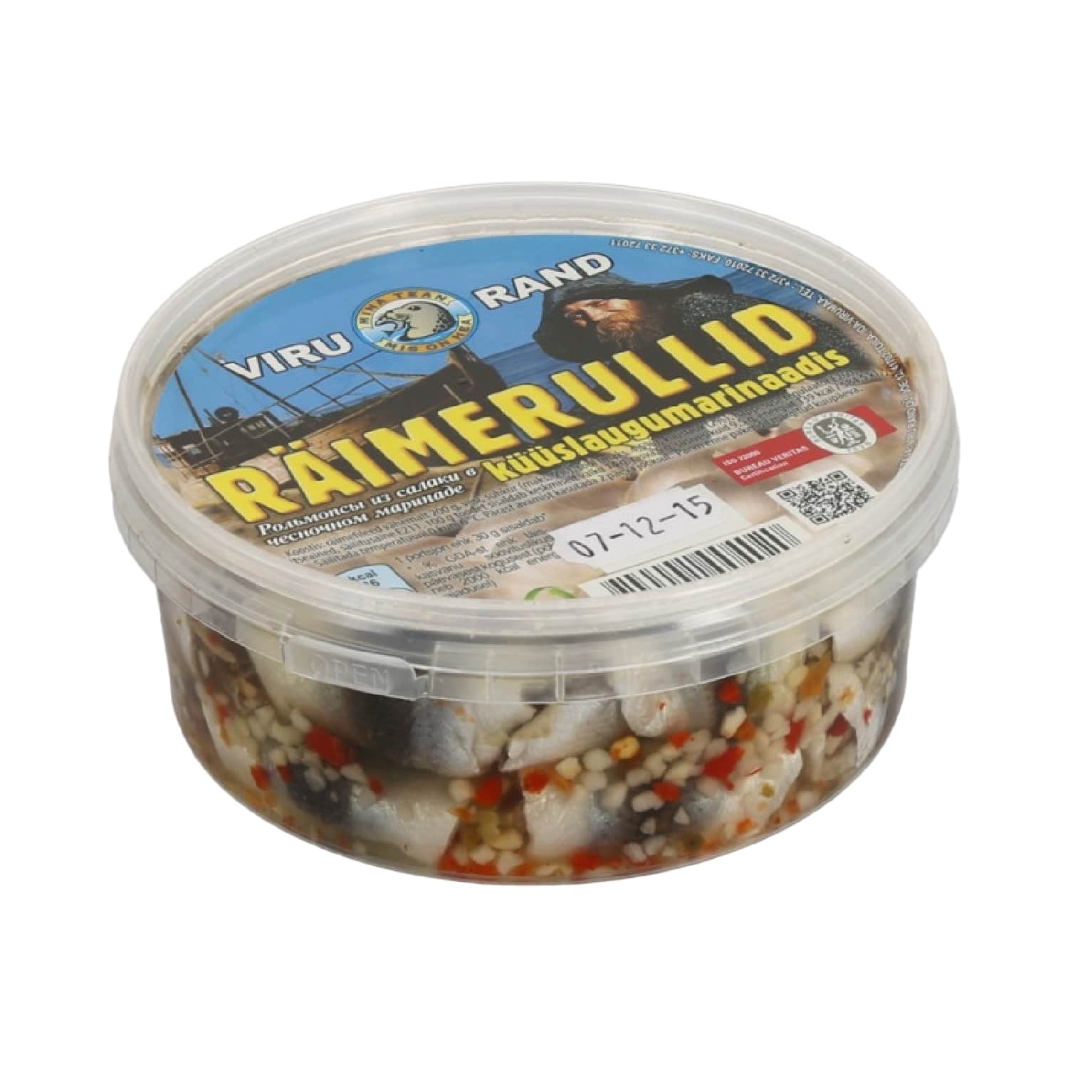 Räimerullid küüslaugu marinaadis 400g/310g