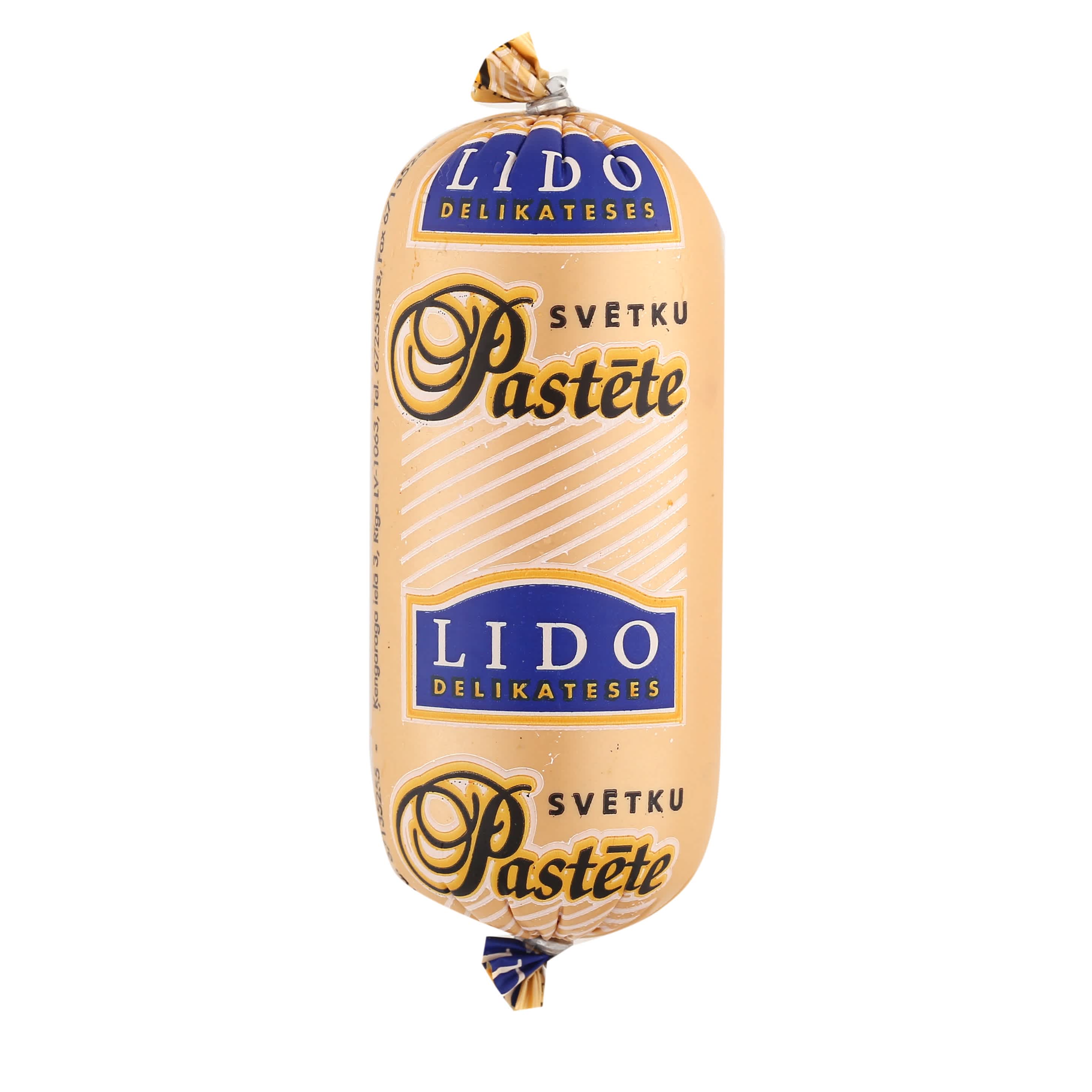 Liellopu aknu pastēte Lido svētku 120g