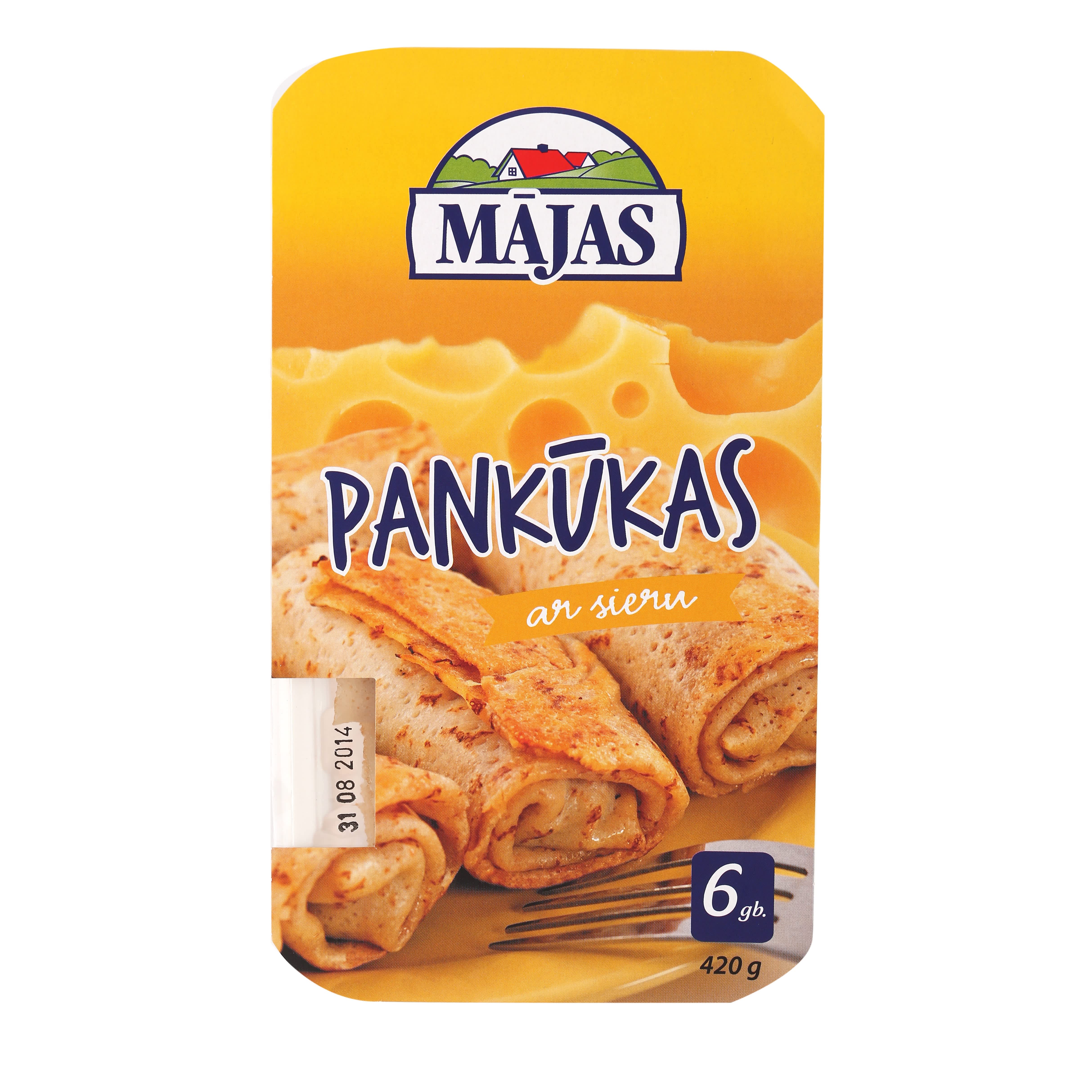 Pankūkas Mājas ar sieru 420g