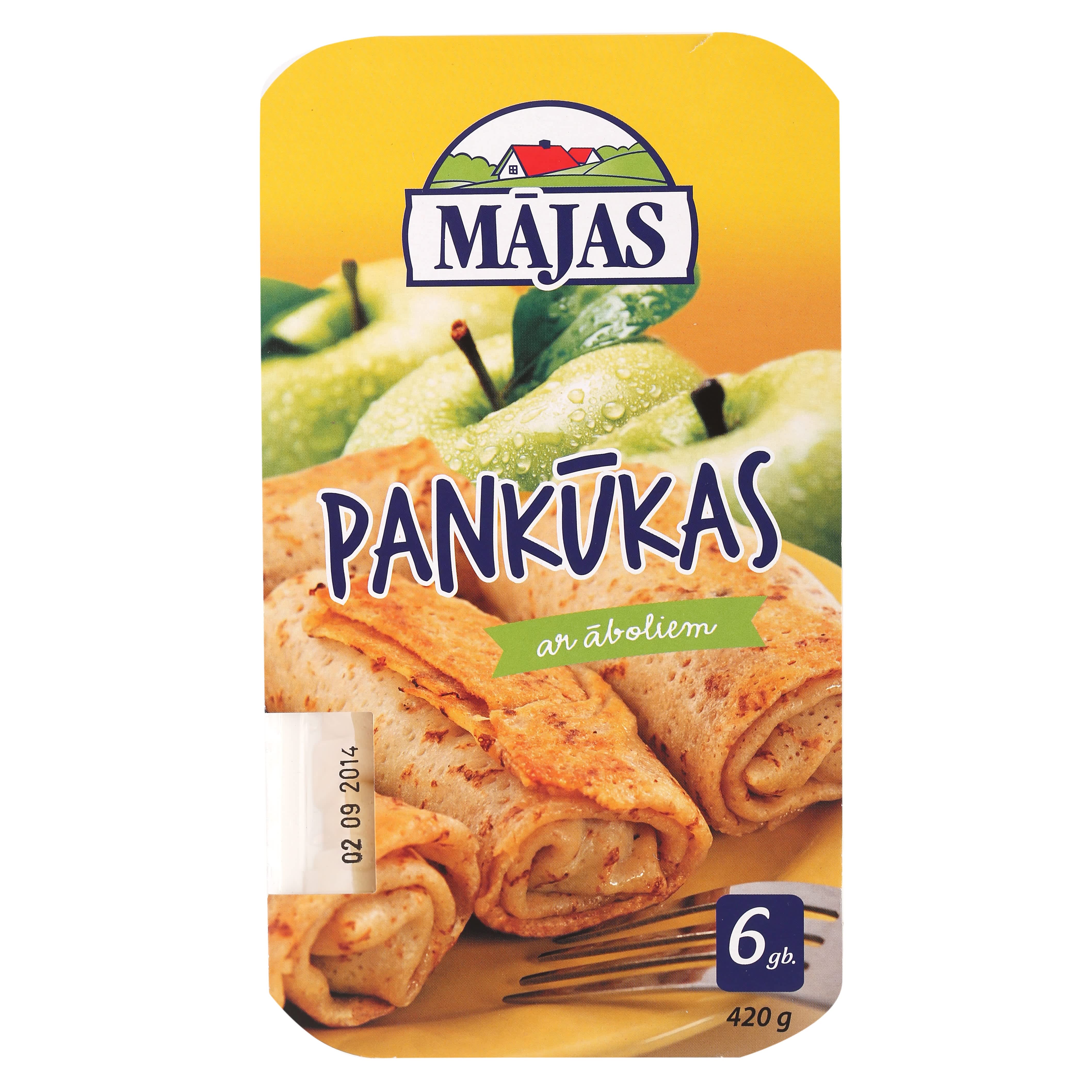 Pankūkas Mājas ar āboliem 420g