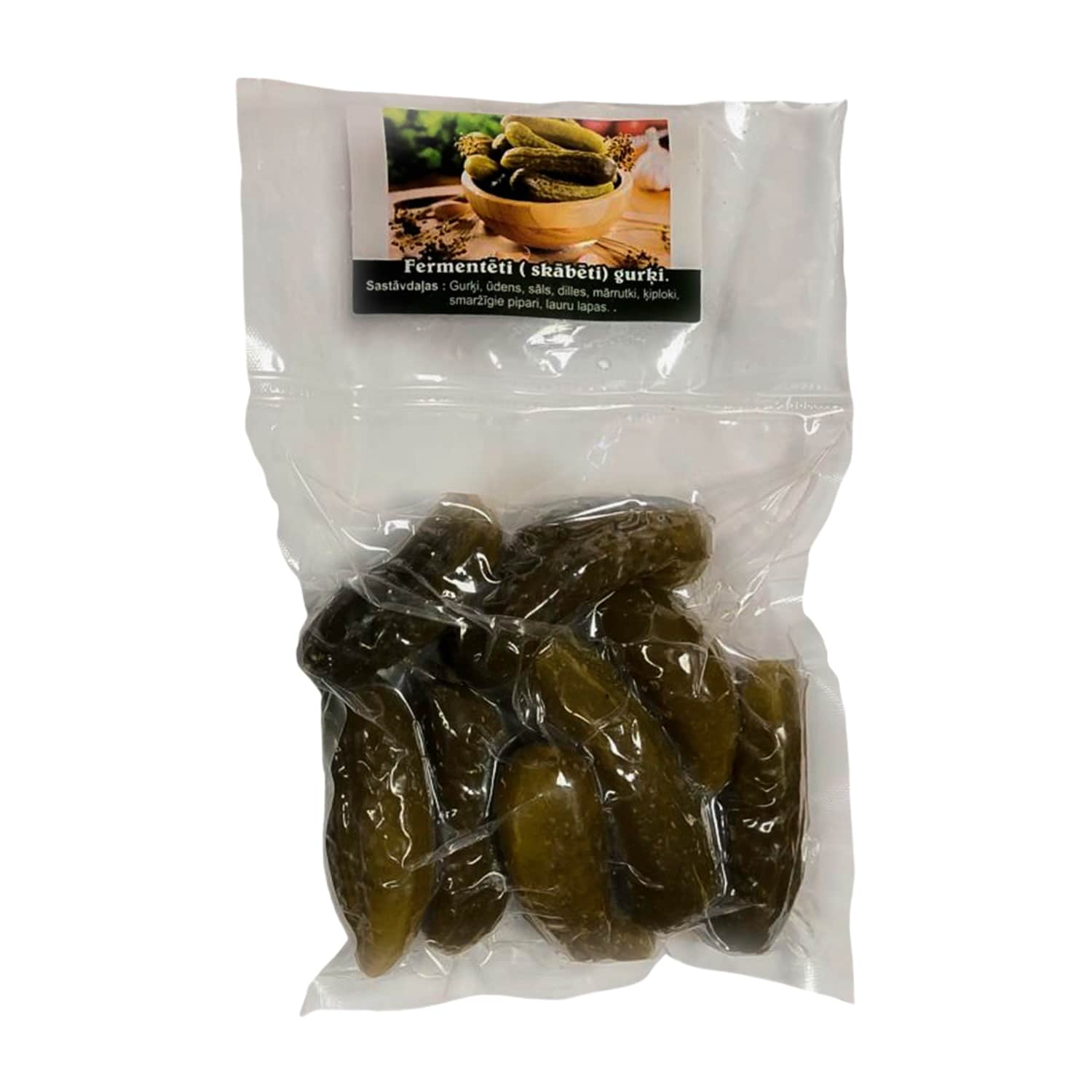 Rauginti agurkai, 300g