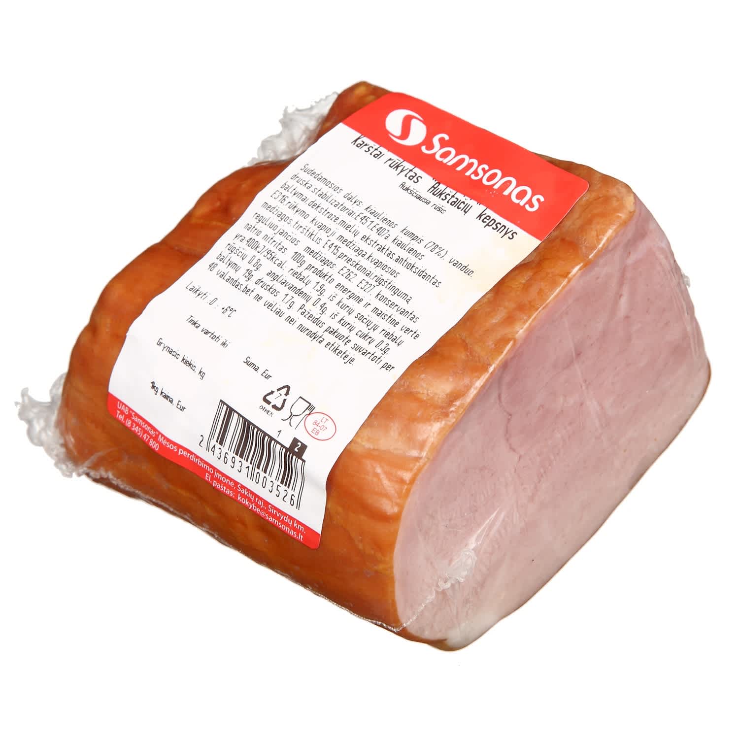 Karštai rūkytas AUKŠTAIČIŲ kepsnys, a.r., 1kg