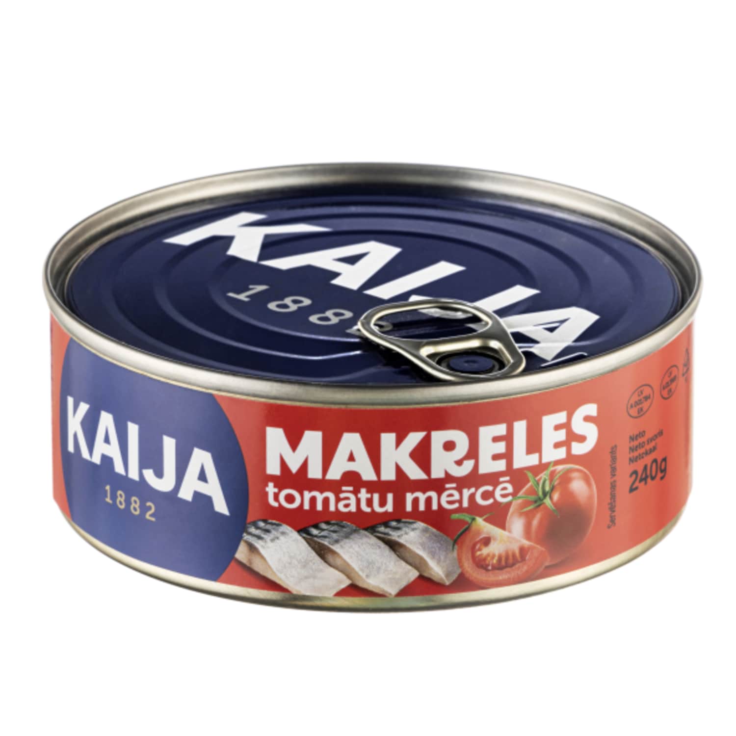 Skumbria tomatikastmes EO Kaija 240g