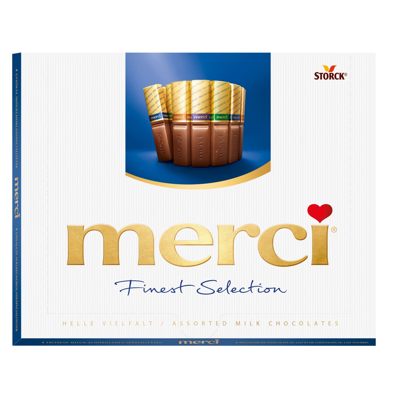 Piena šokolādes izlase Merci 250g