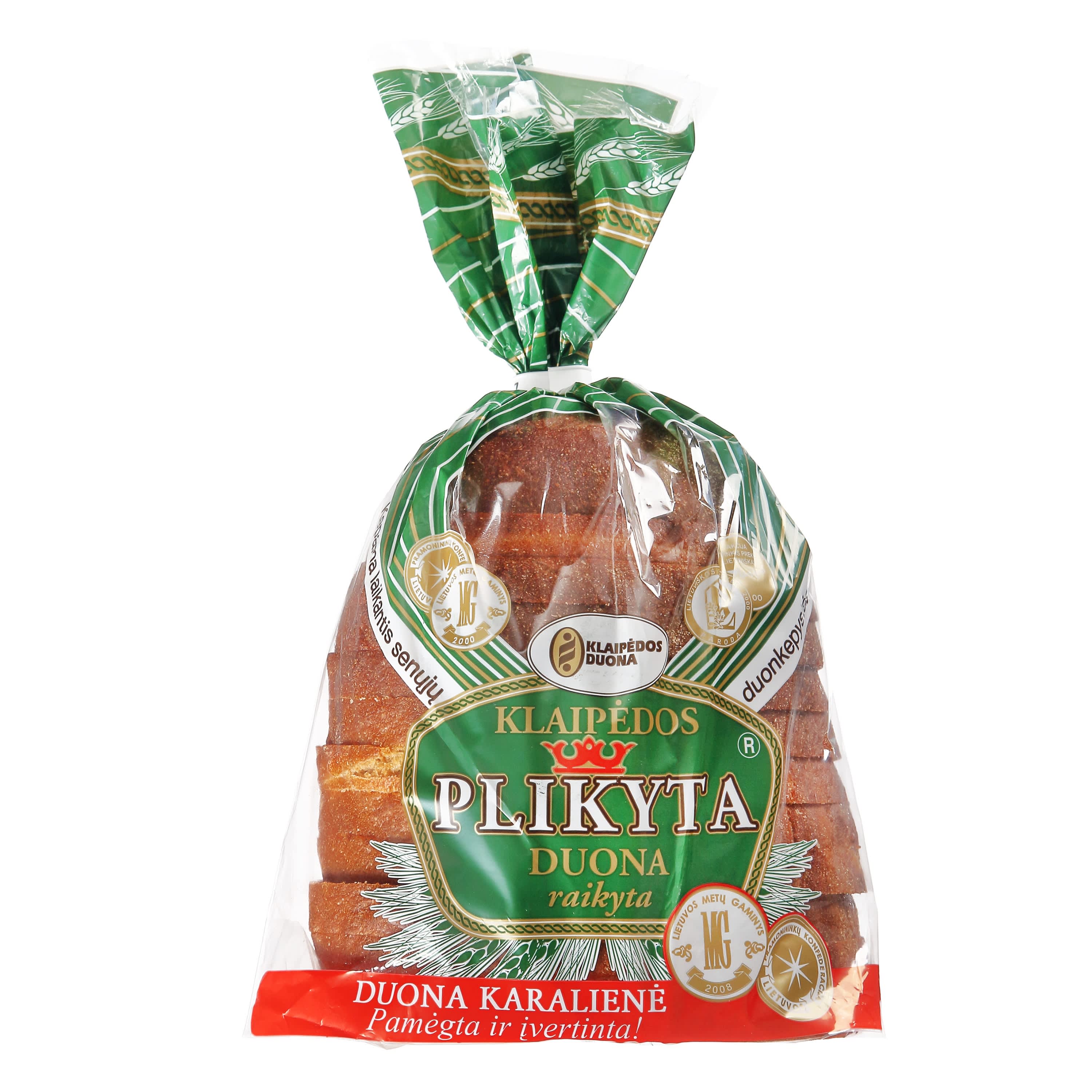 Plikyta KLAIPĖDOS duona, 380g