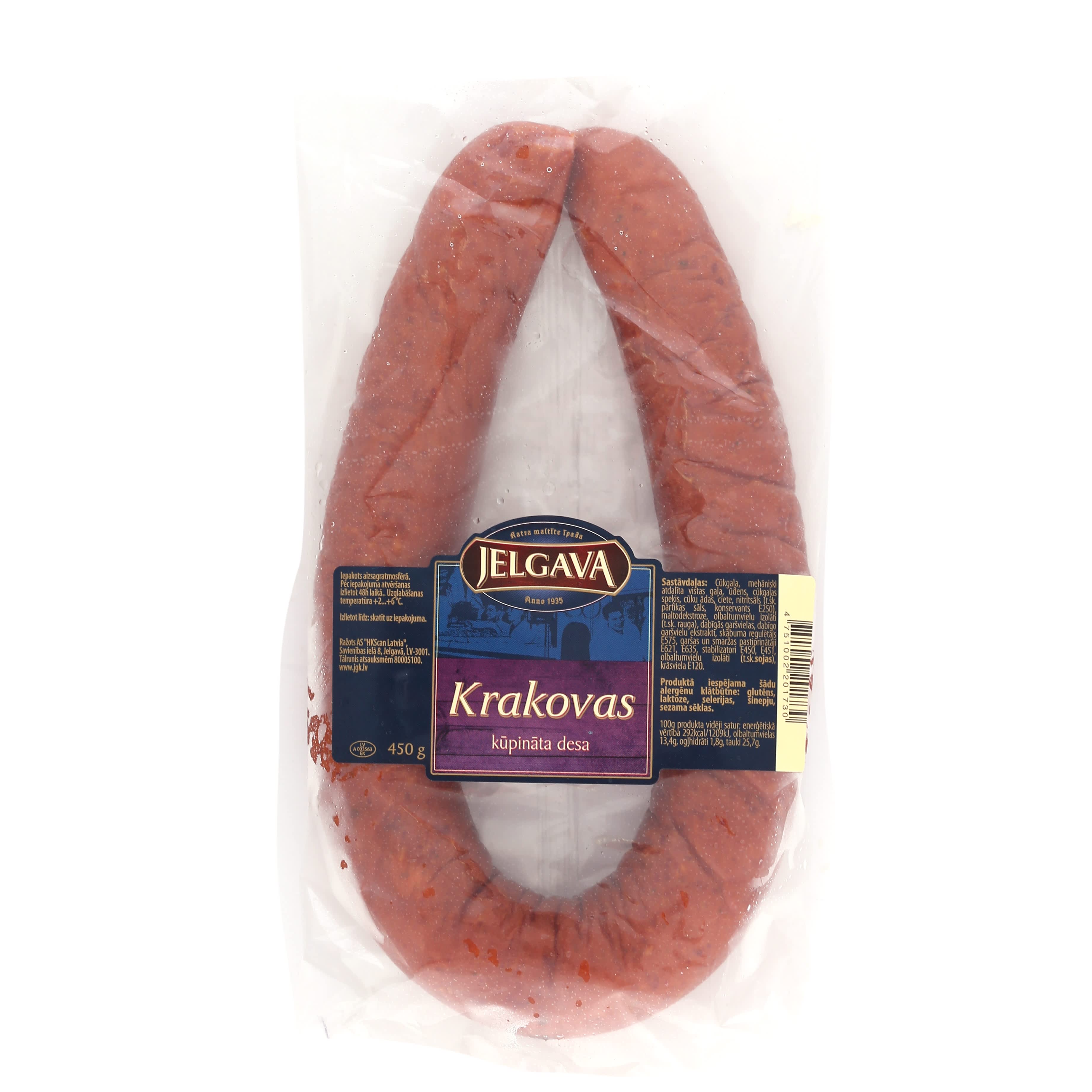 Desa Jelgava krakovas 450g
