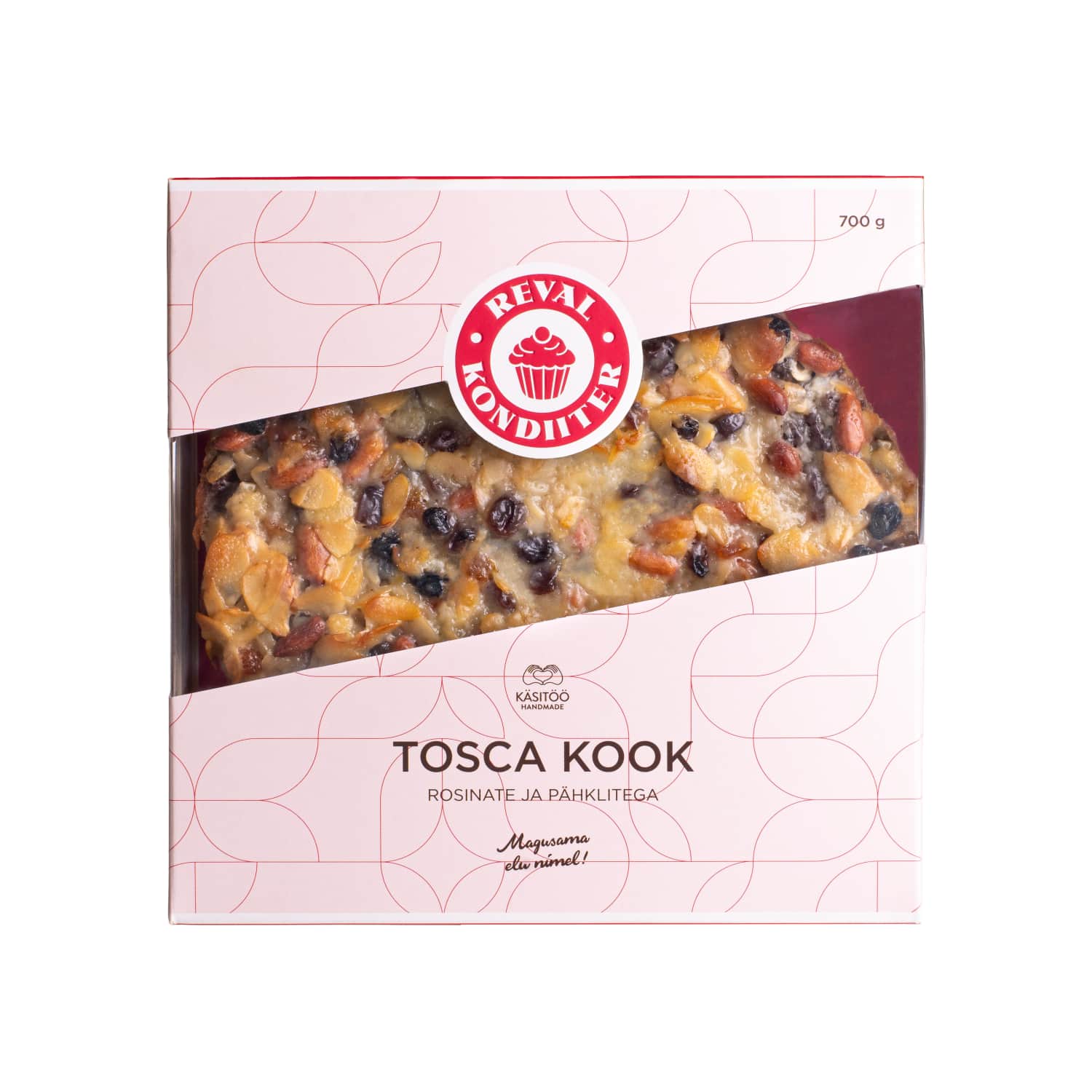 Kook Tosca rosina-pähkli Reval 700g