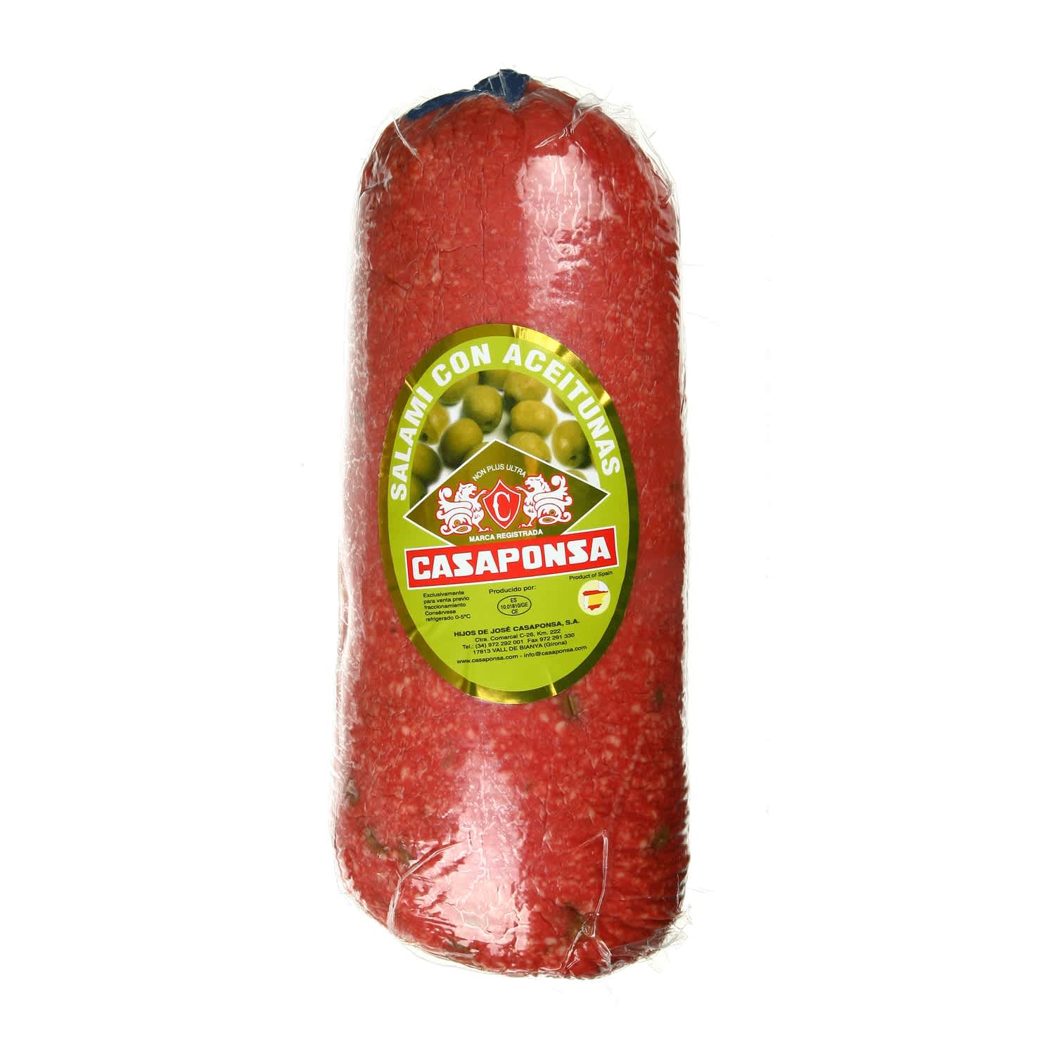 Salaami oliividega, kg