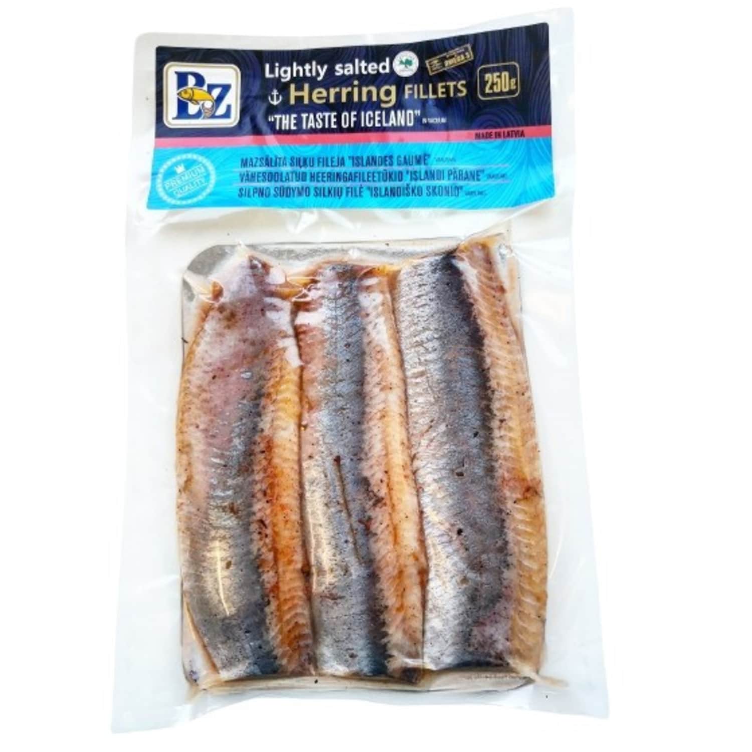 Siļķu fil.Īslandes gaumē, mazsālītas 250g