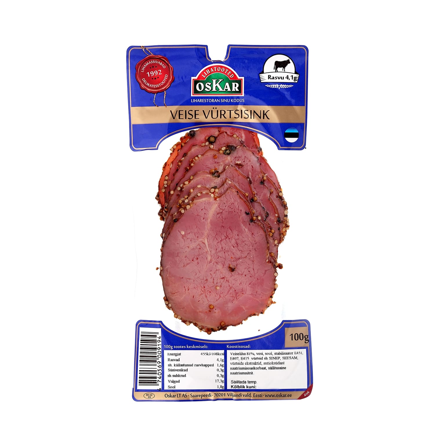 Veisevürtsisink Oskar 100g