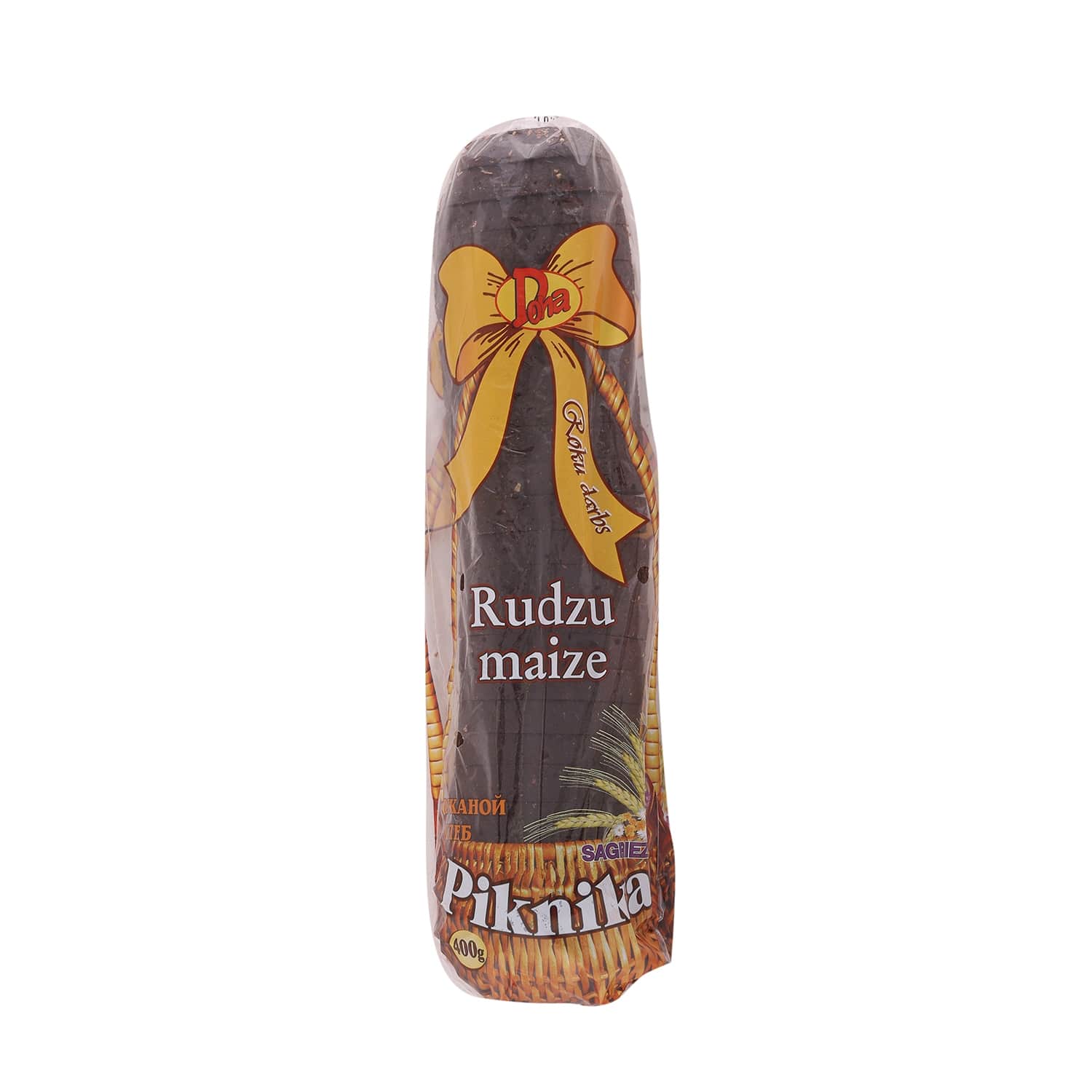 Rudzu maize Dona Piknika sagriezta 400g