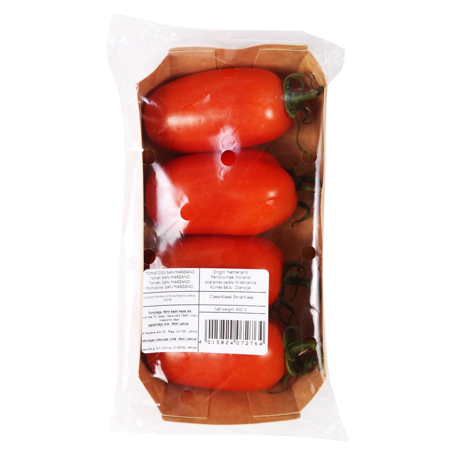 Pomidorai SAN MARZANO 400 G