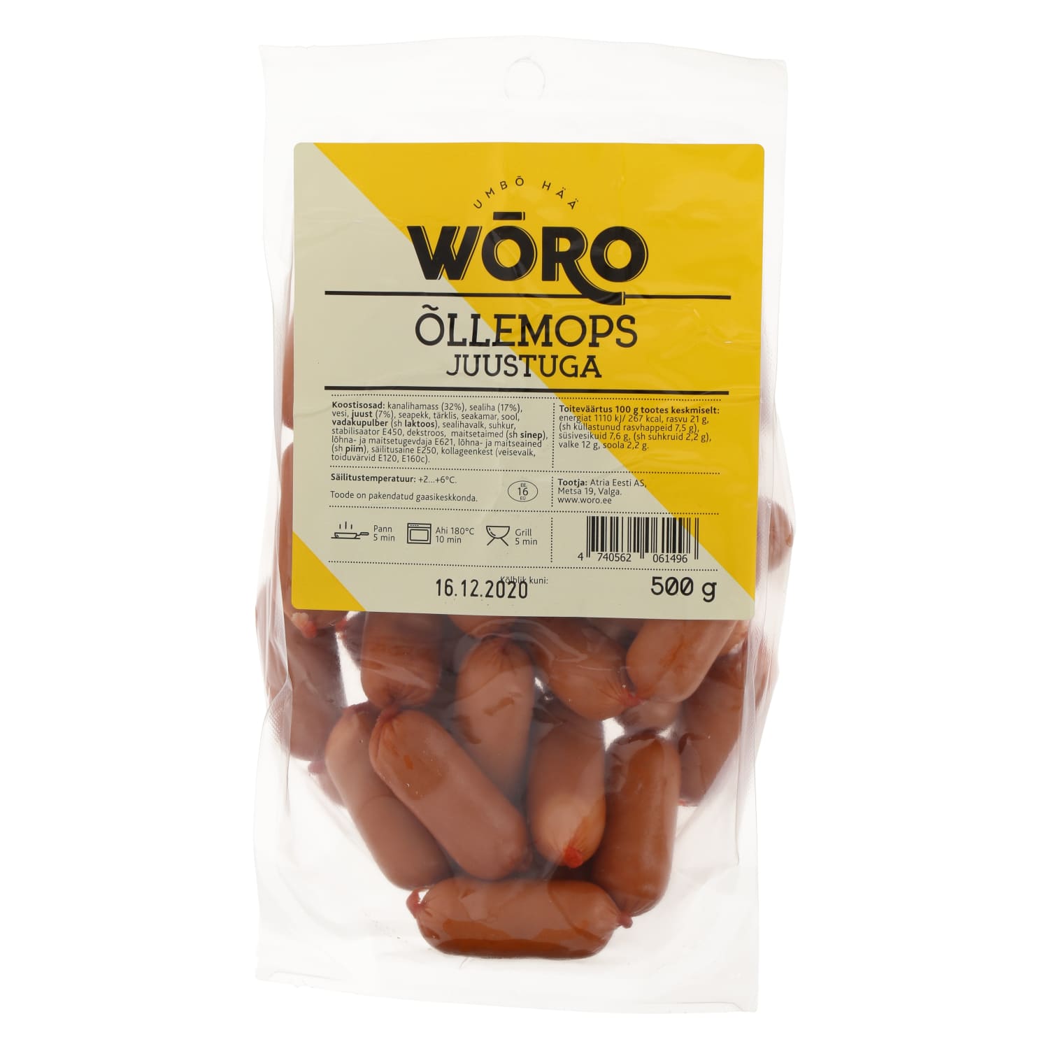 Õllemops juustuga Wõro 500g