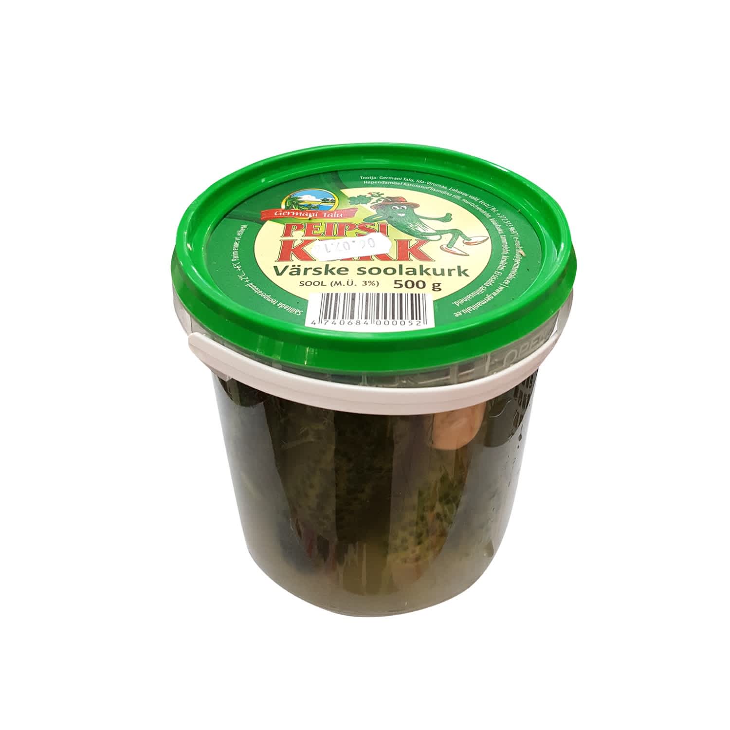 Soolakurk värske ämbris Peipsi 1150g/500g