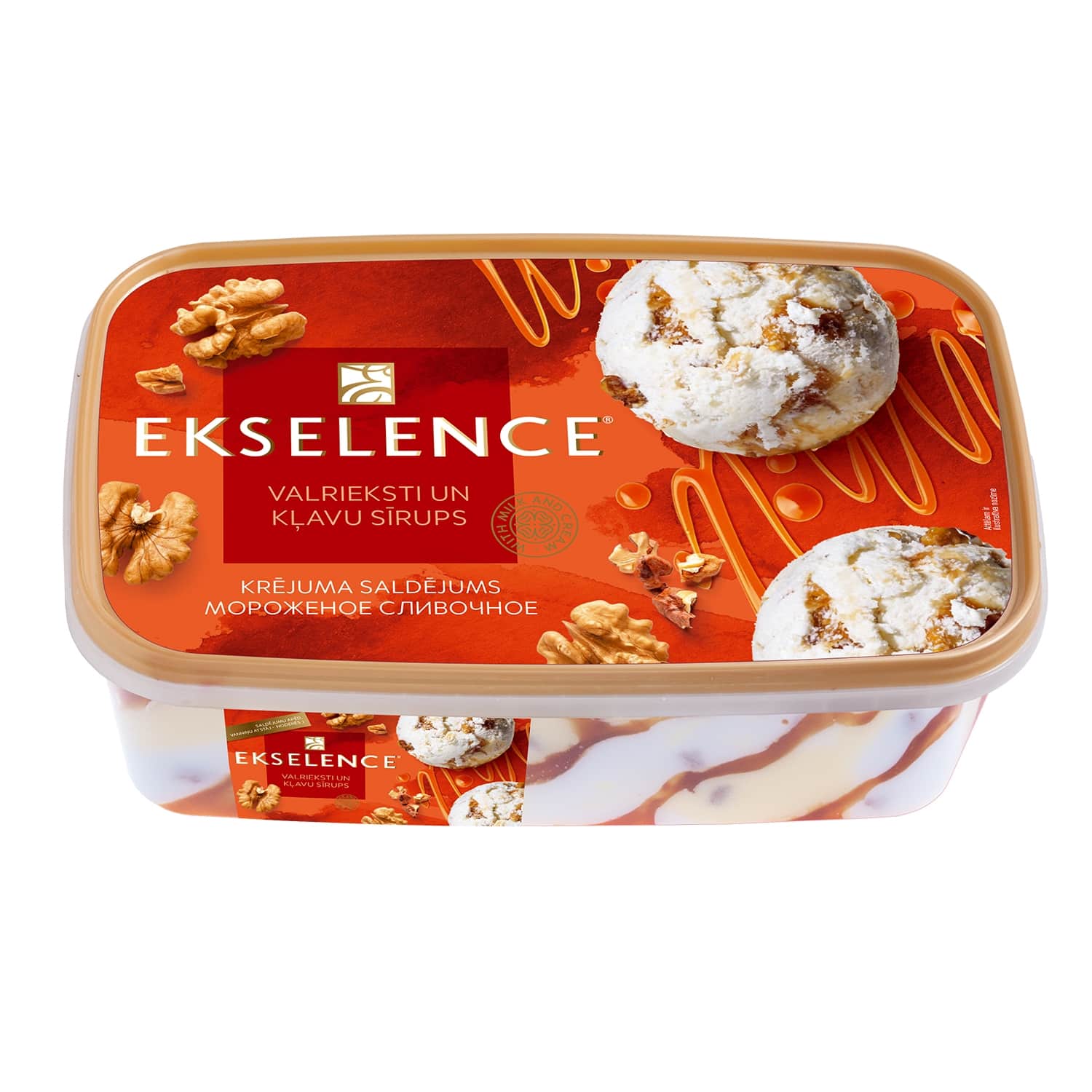 Saldējums Ekselence ar kļavu sīrupu 480g