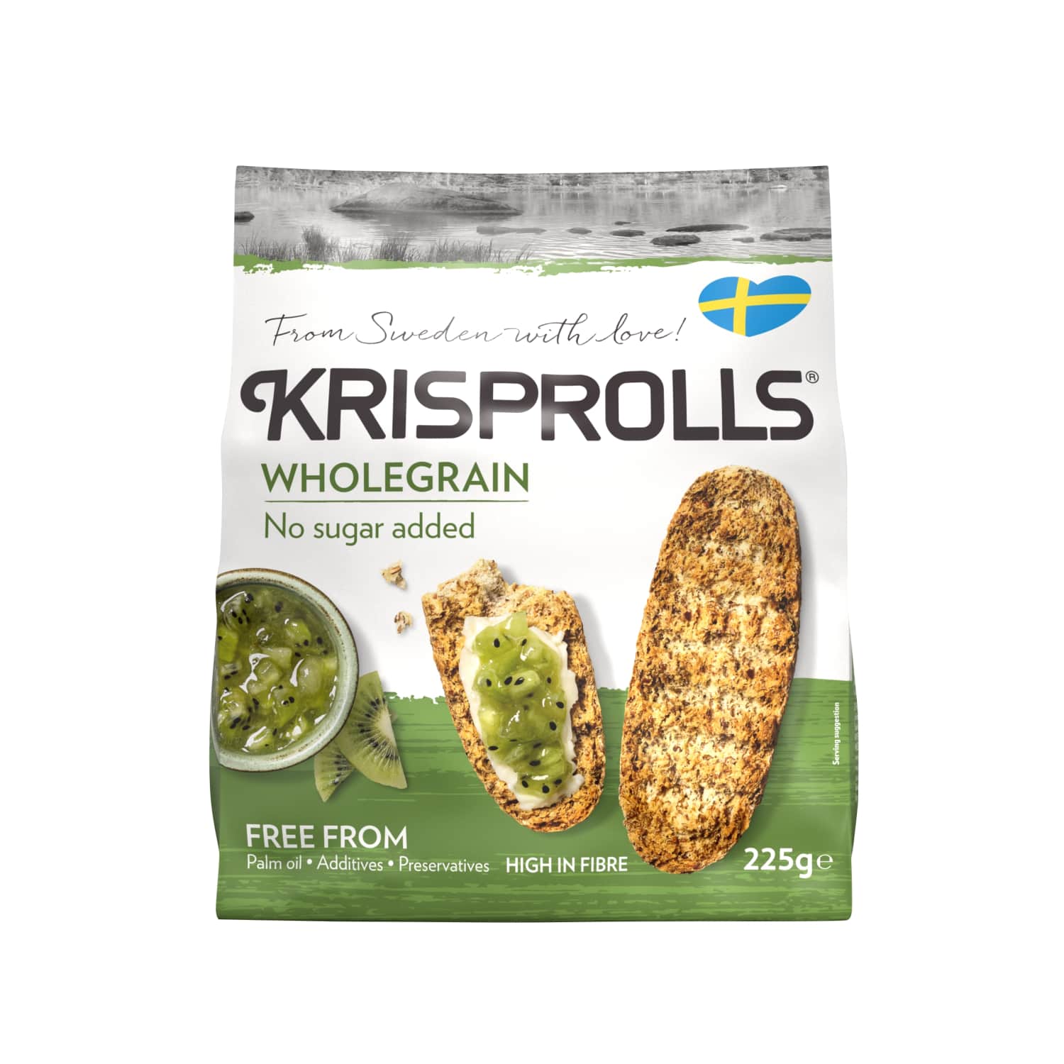 Grauzdiņi Krisprolls  bez cukura  225g