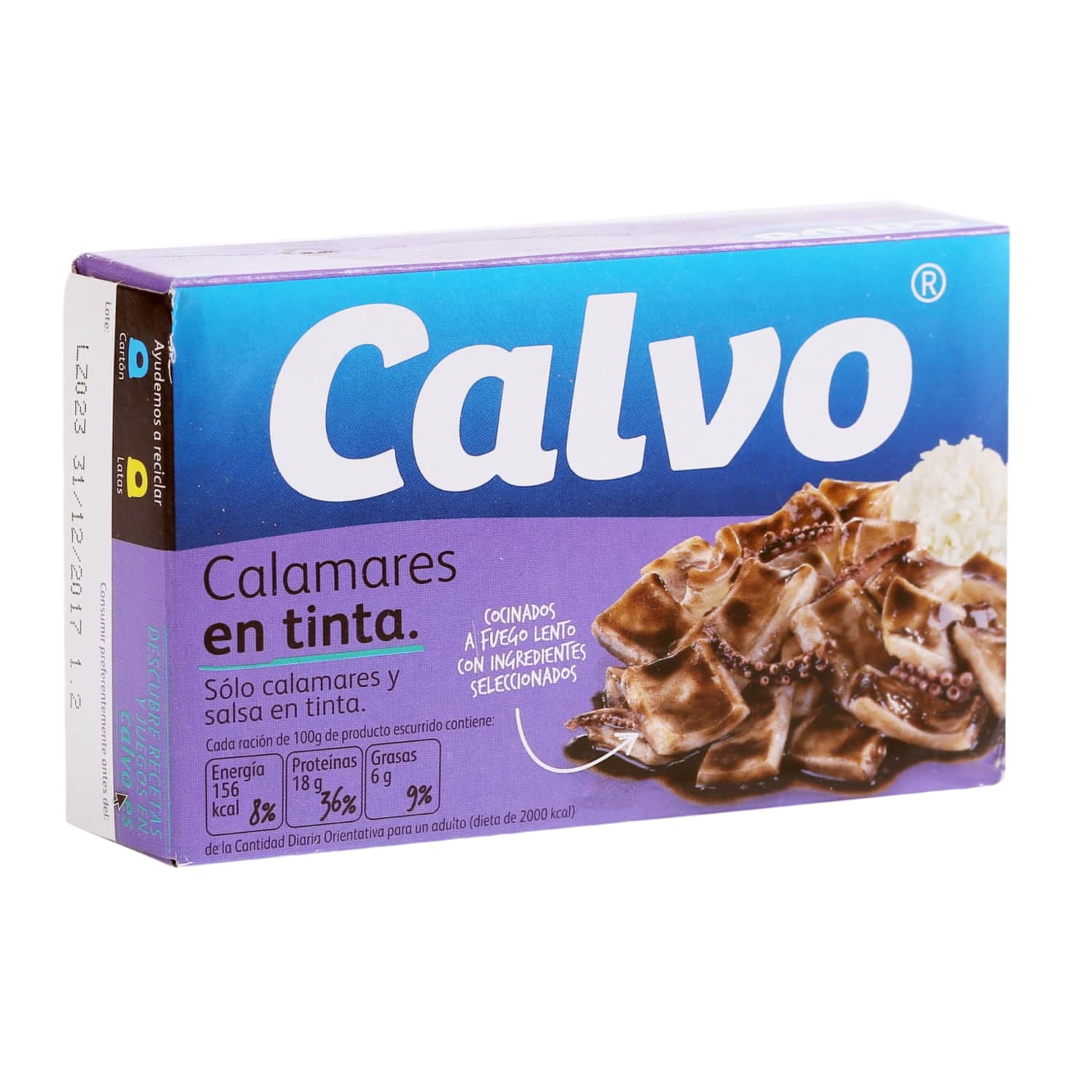 Kalmaarid omas tindis Calvo 115g/72g