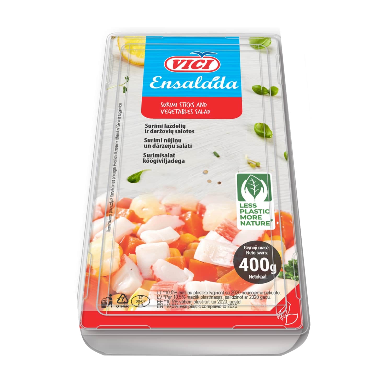 Salāti Viči Ensalada ar surimi nūj.,dārz.400g