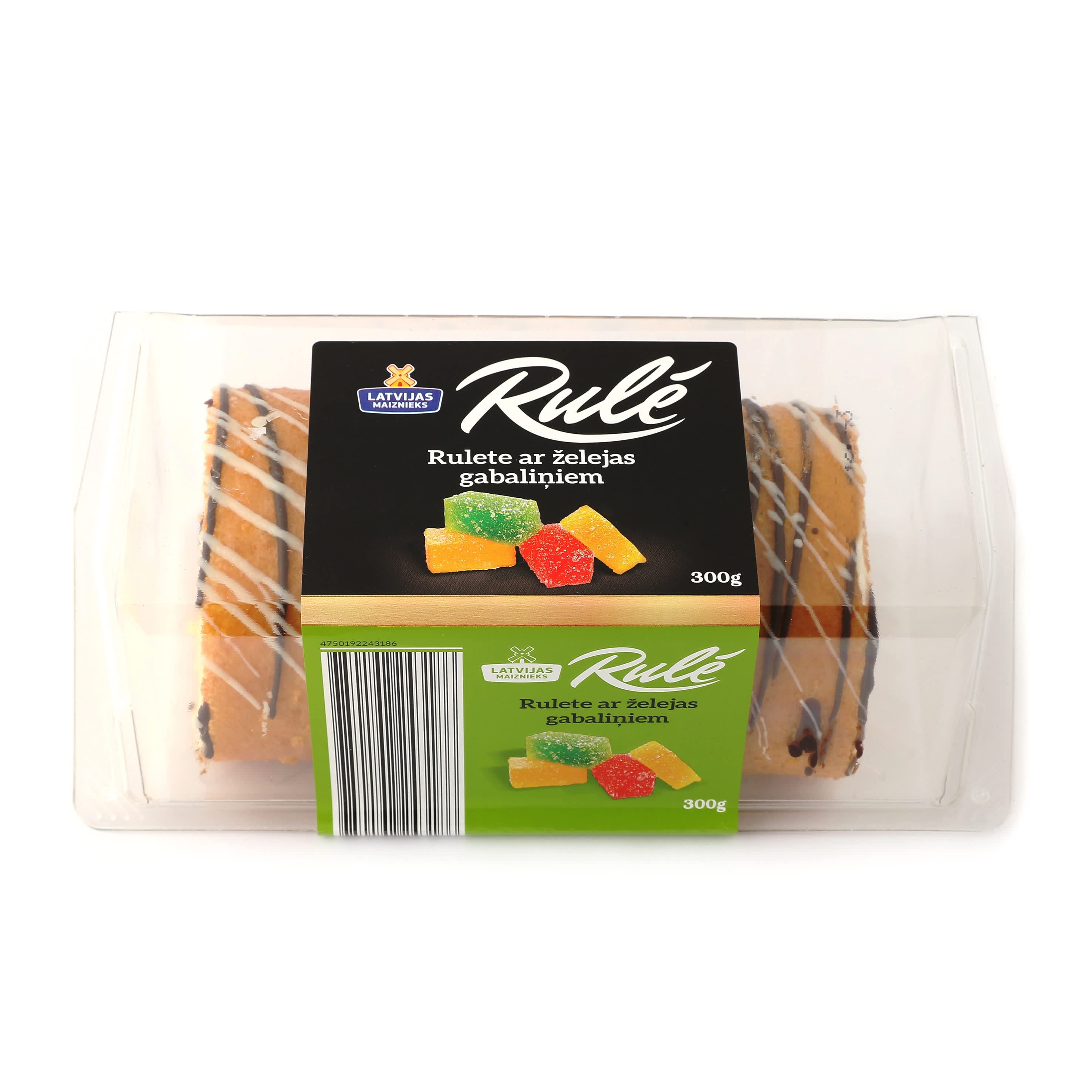 Rulete ar želejas gabaliņiem 300g