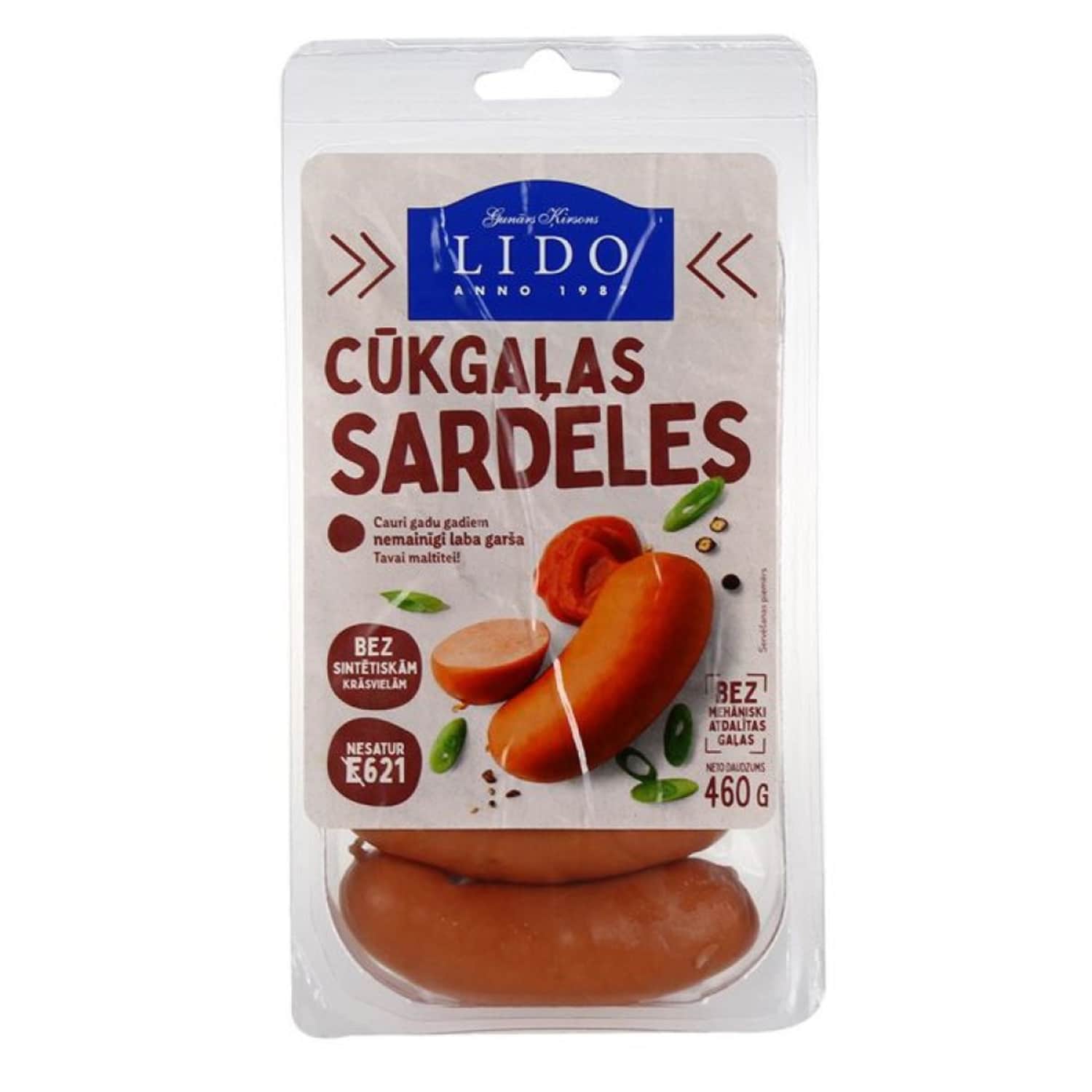 Sardeles Lido cūkgaļas 420g