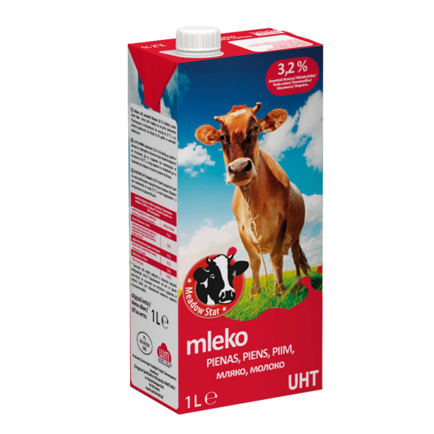 Piens Meadow Star UHT 3,2% 1l