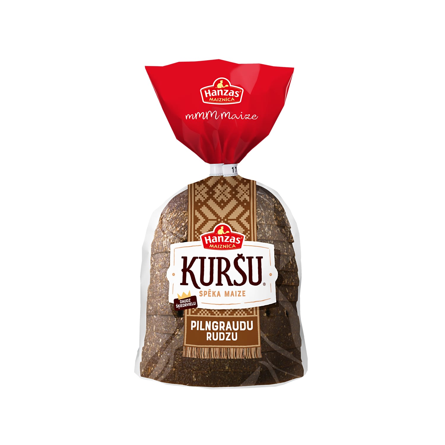 Rudzu maize Kuršu pilngraudu 390g