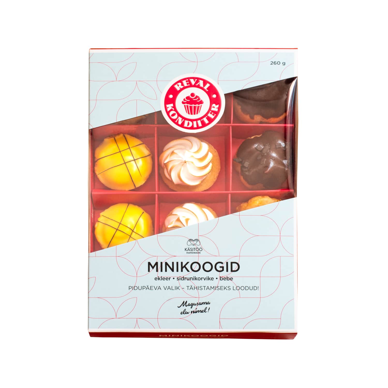 Minikookide valik Reval Kondiiter 12tk 260g