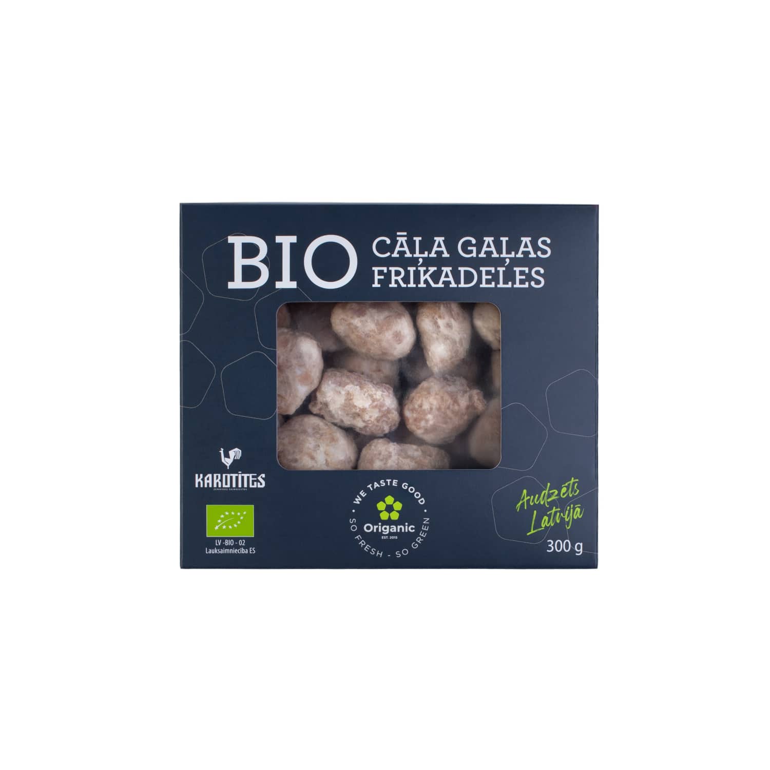 Cāļa gaļ. frikadeles Origanic sald. BIO 300g