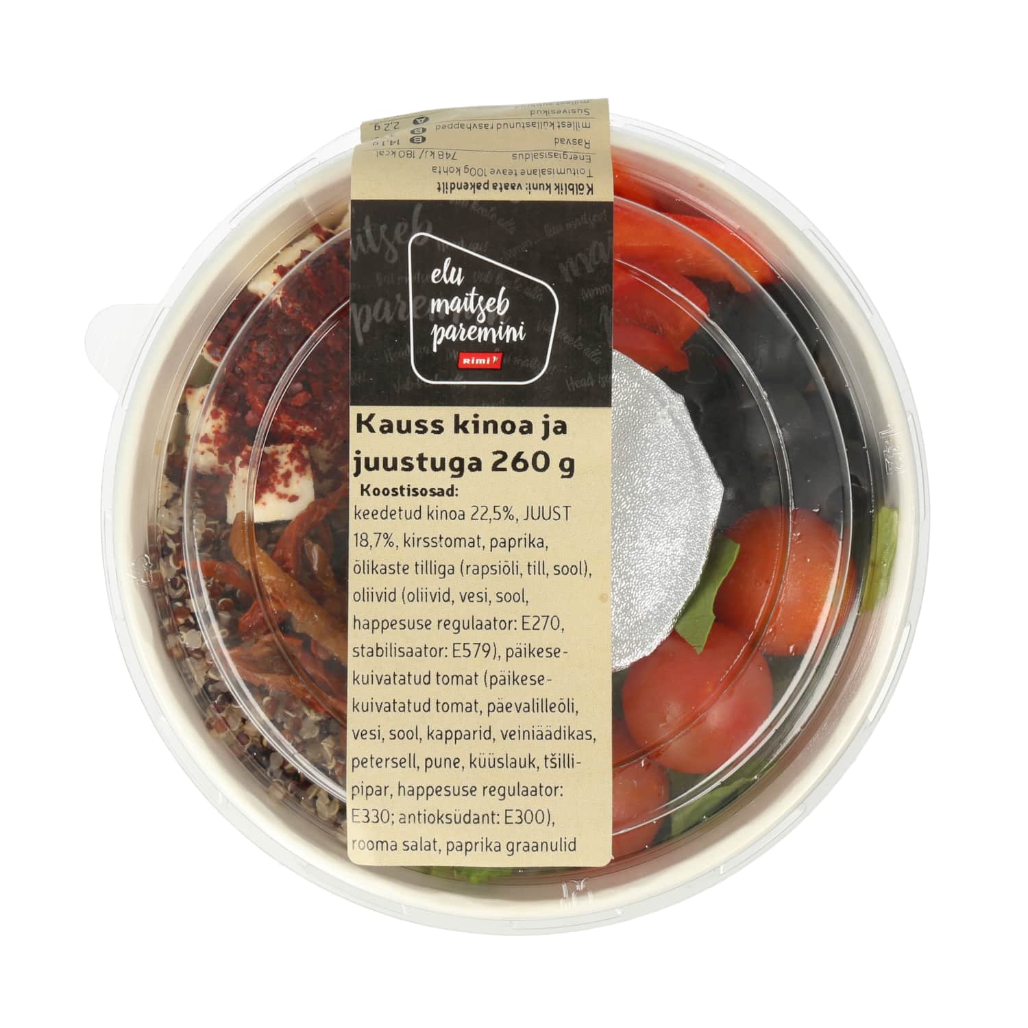 Kauss kinoa ja juustuga 260g