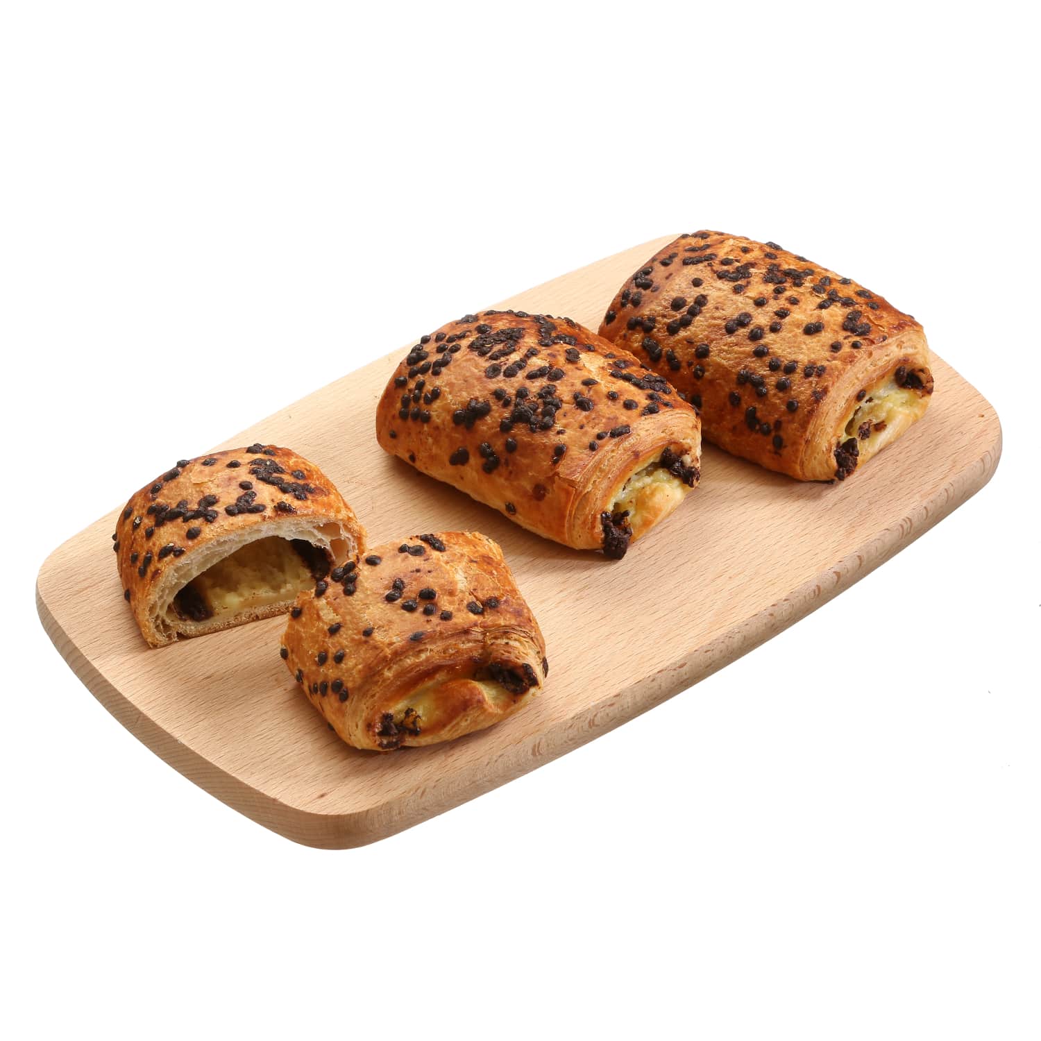 Bandelė su plikytu kremu ir šokoladu, 66 g