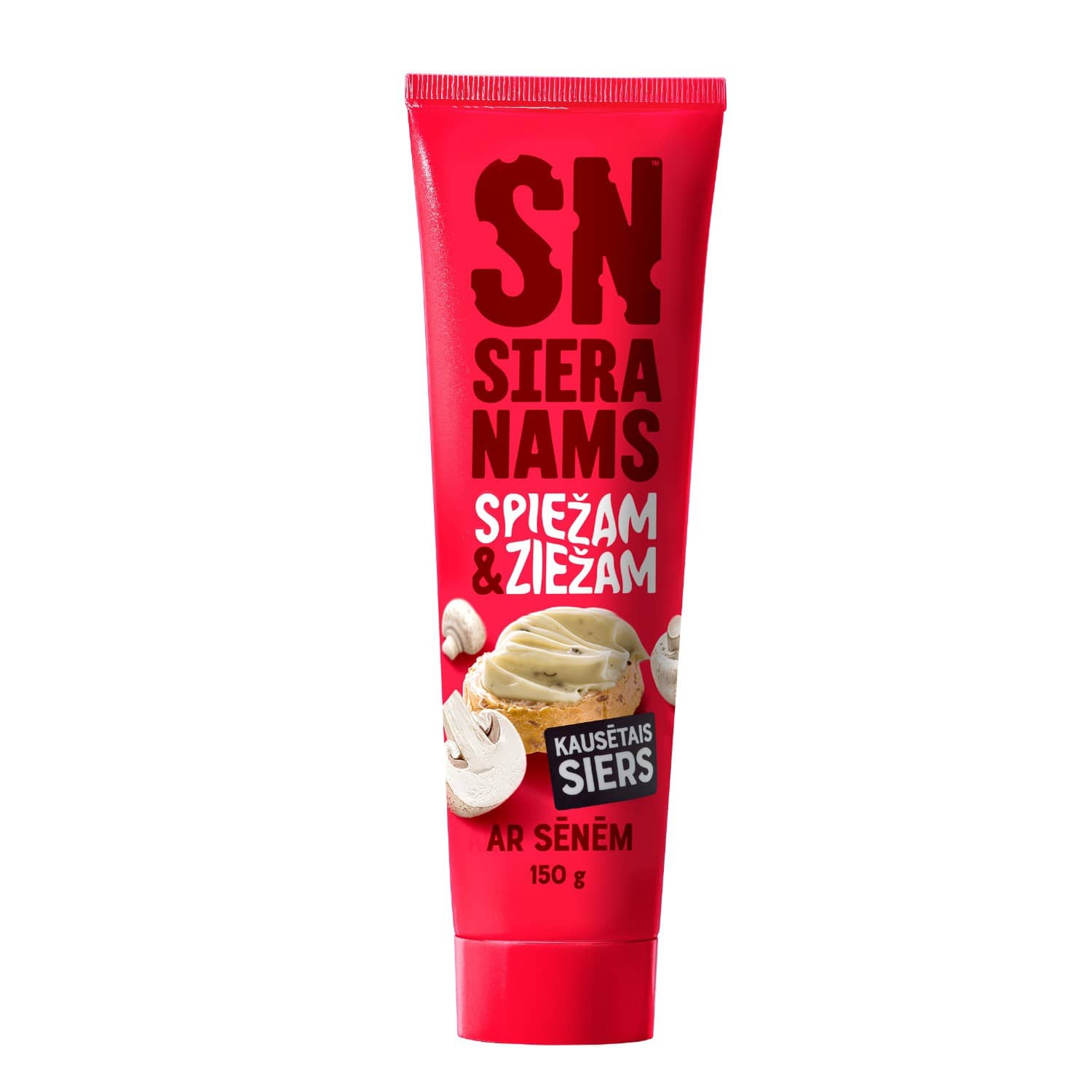 Kausētais siers Siera Nams ar sēnēm 150g