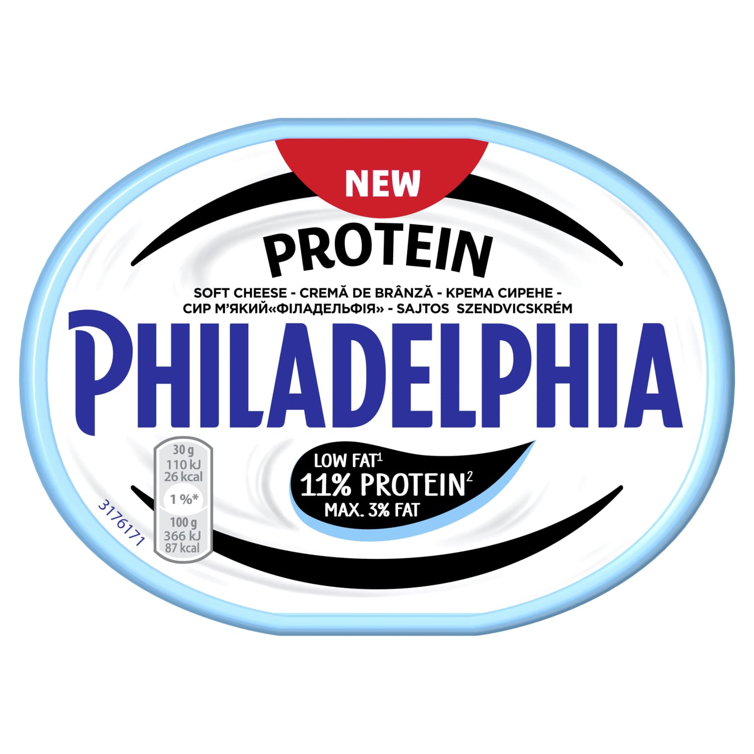 Toorjuust proteiiniga Philadelphia 175g