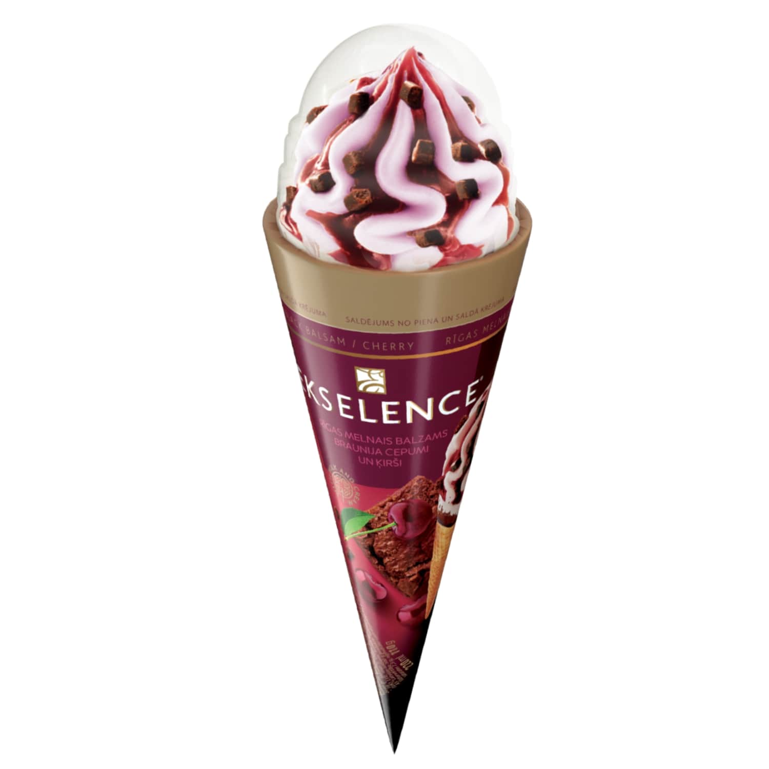 Saldējums Ekselence braun.,balz. 220ml/110g