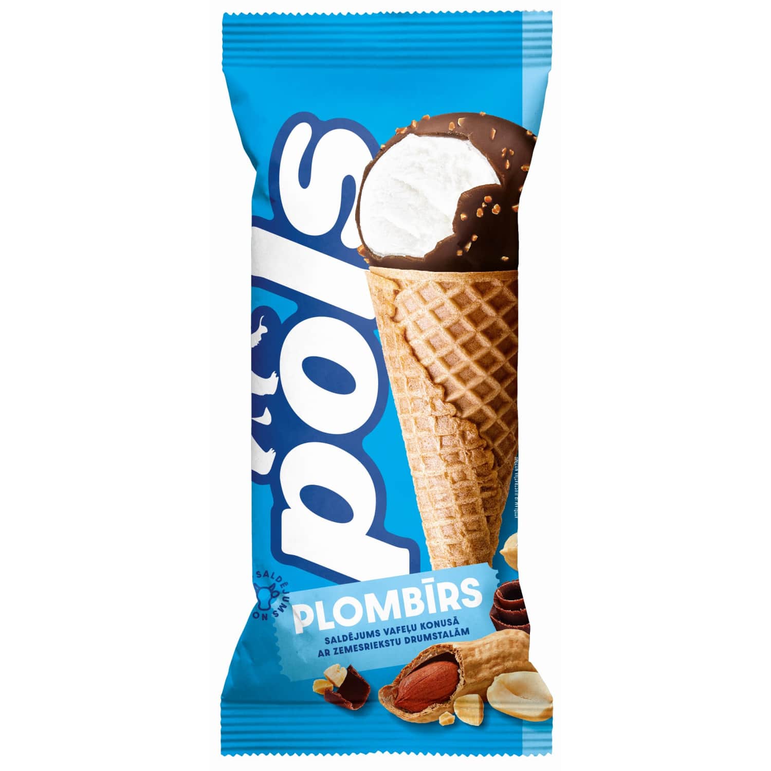 Saldējums Pols plombīra ar zemesr. 150ml/90g