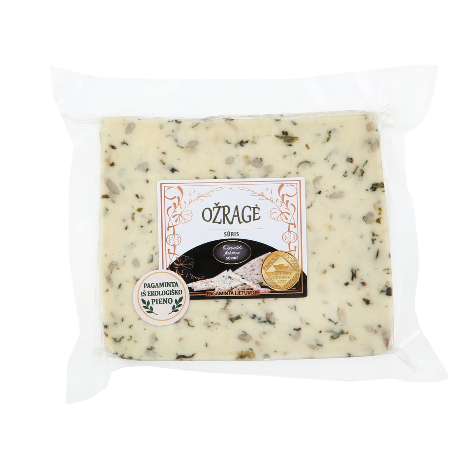 Sūris OŽRAGĖ OSTVALDS FABRICA, 22 %, 1 kg