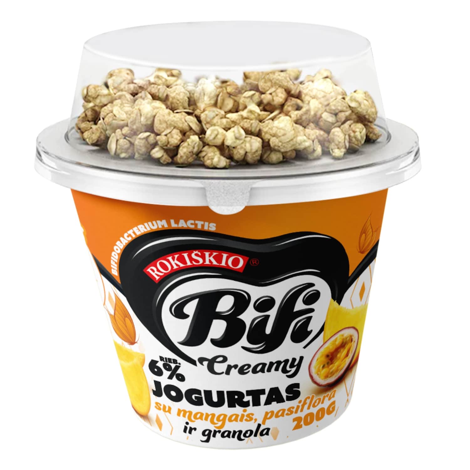 Jogurta krēms BiFi ar mango un granolu 200g