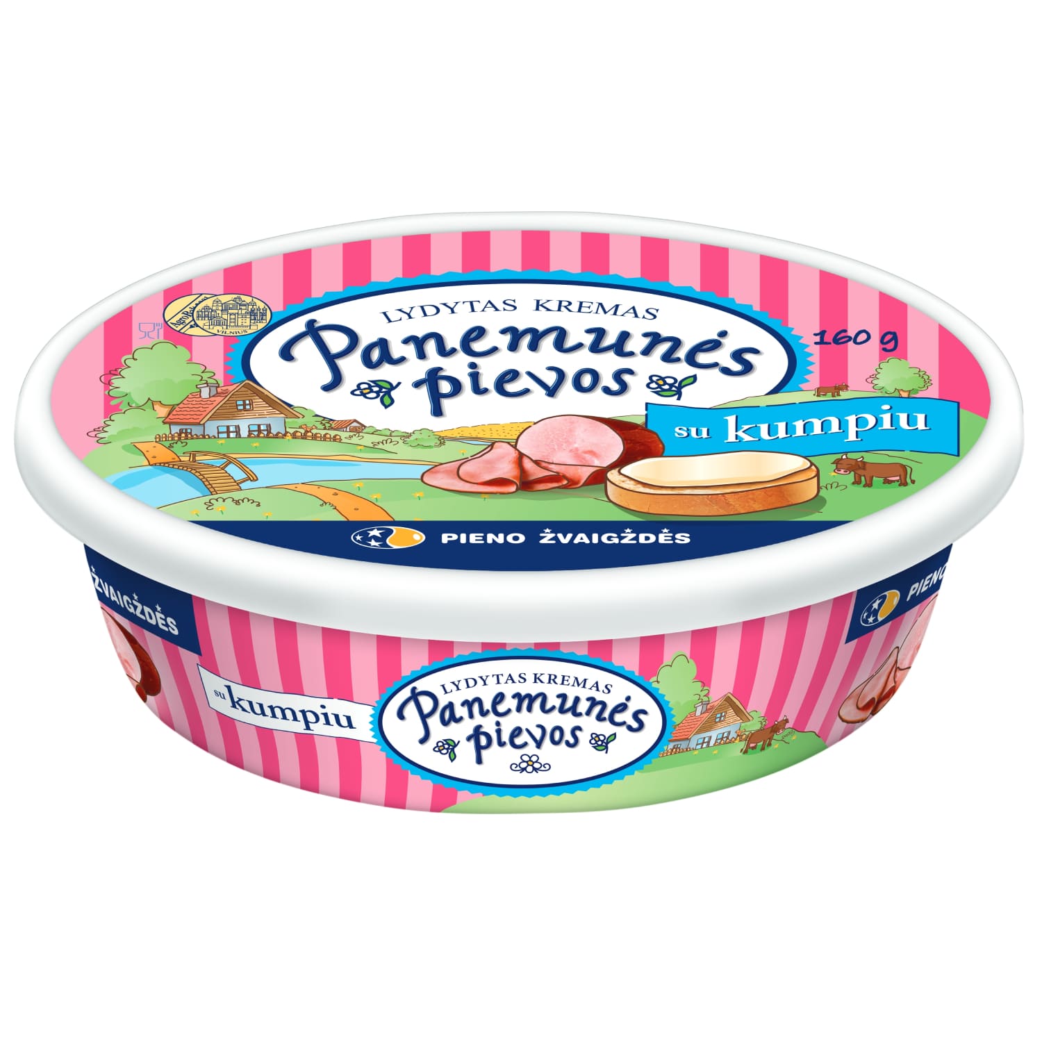 Rimi – akcija / nuolaida: Lyd. kremas PANEMUNĖS su kumpiu, 22 %, 160 g