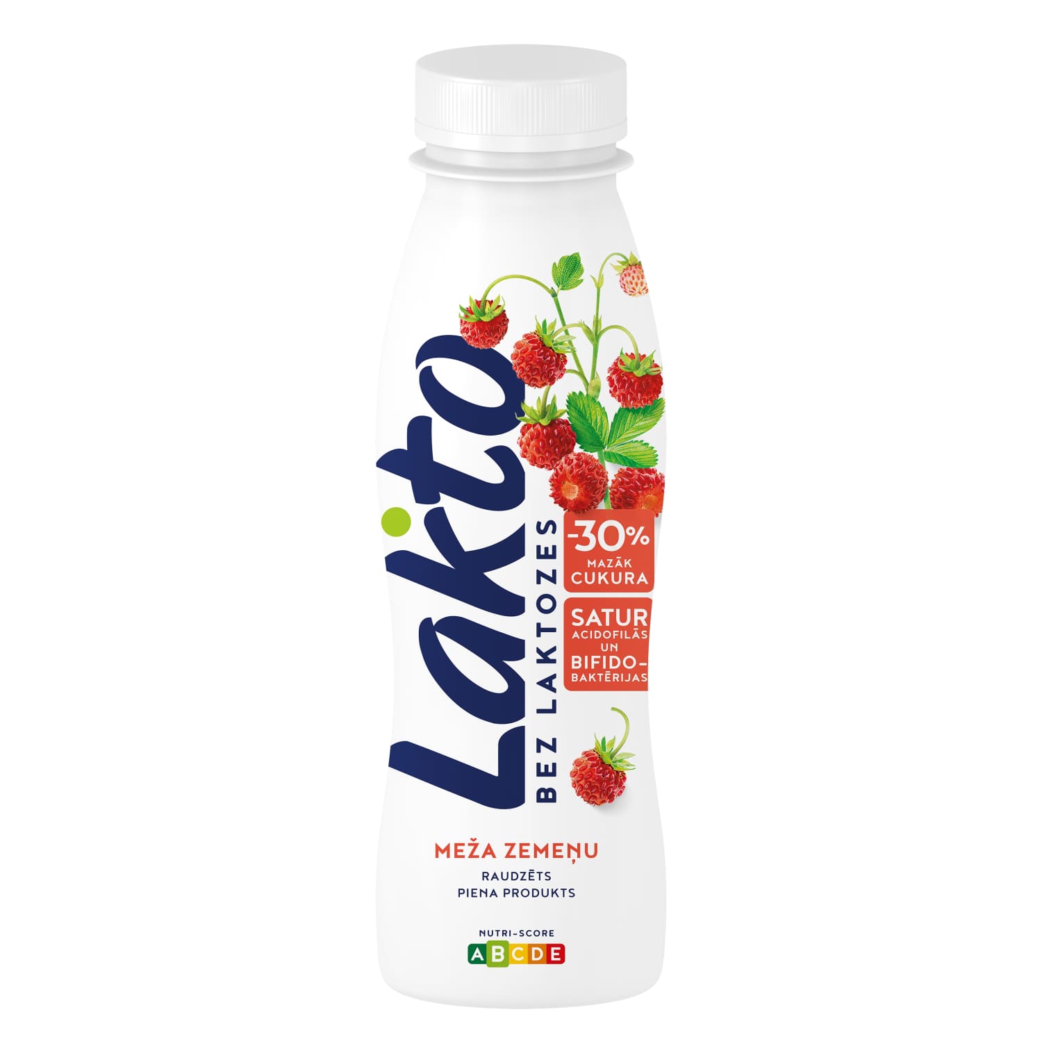 Raudz. piena produkts Lakto Meža Zemene 270g