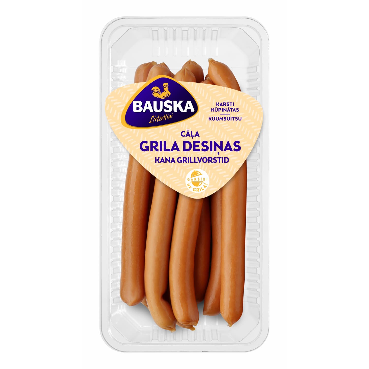 Cāļa grila desiņas Bauska 400g