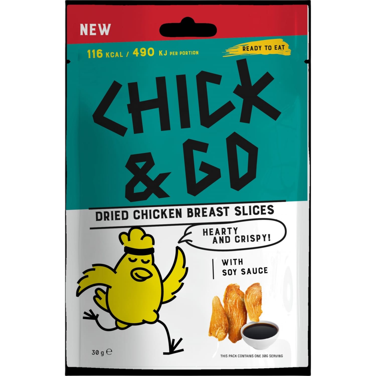 Kuiv. kana rin.fil. sojakastmega Chick&Go 30g