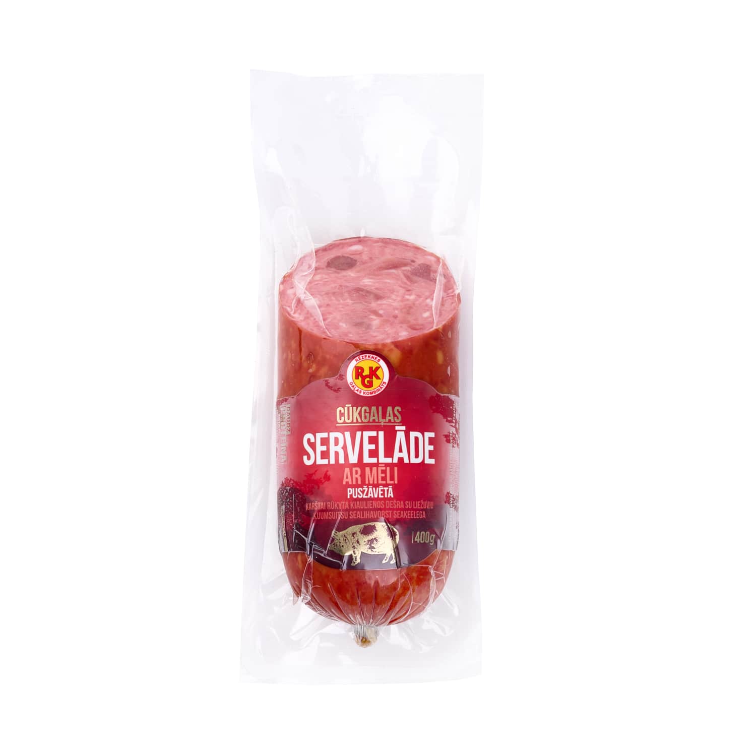 Cūkg. Servelāde Rēzeknes ar mēli, pusž. 400g
