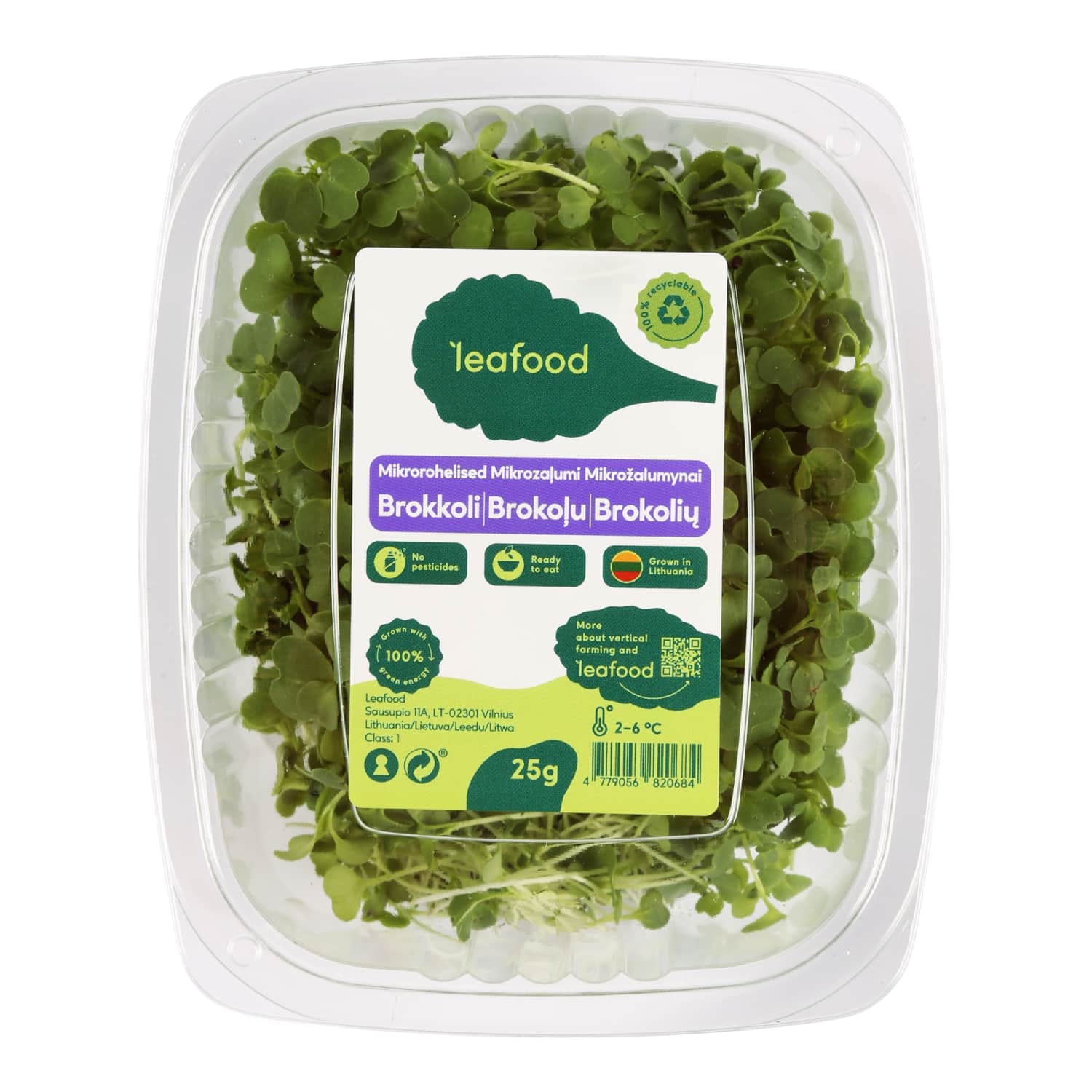 Brokoļu mikrozaļumi 25g
