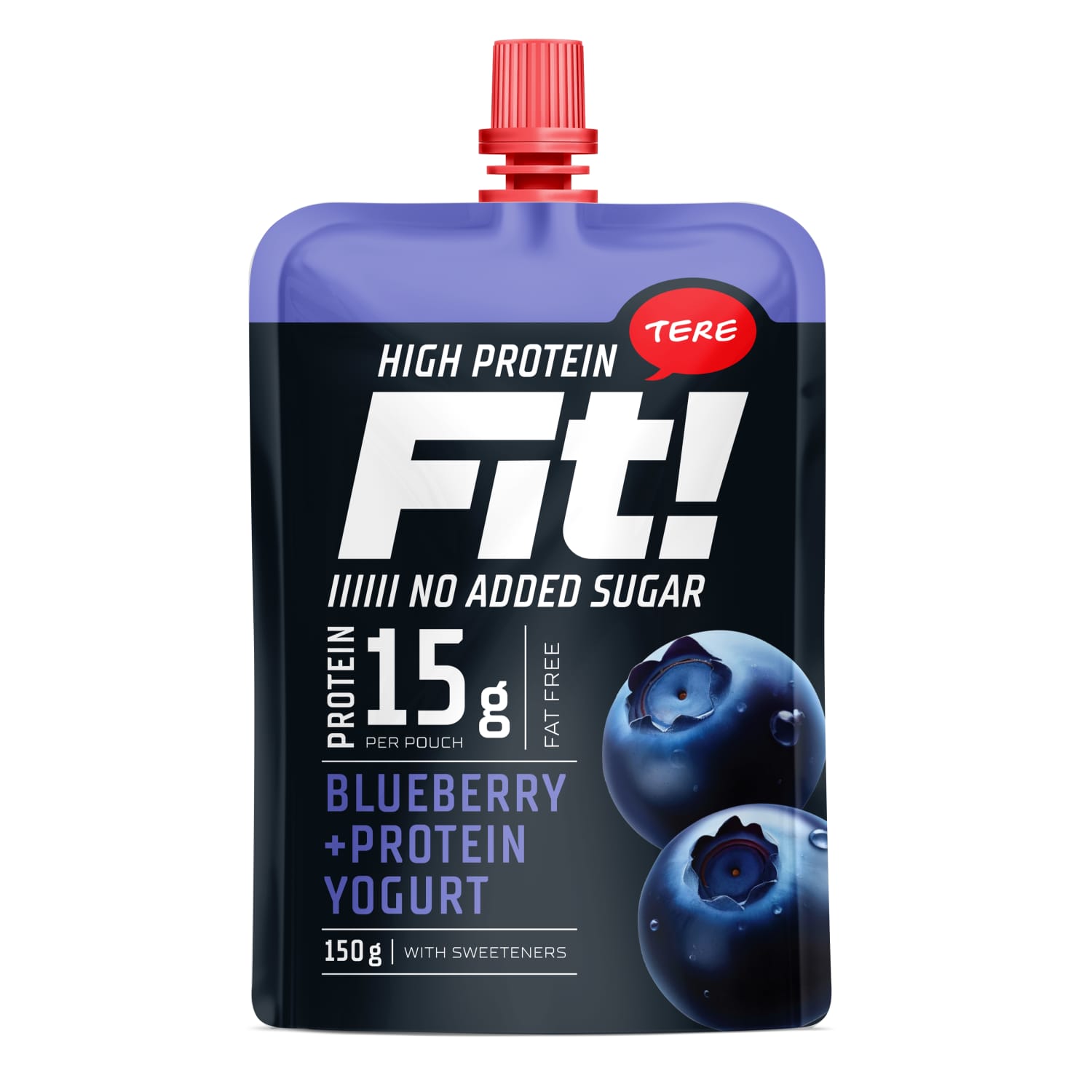 Proteiinijogurt mustika magusain.-ga Fit 150g