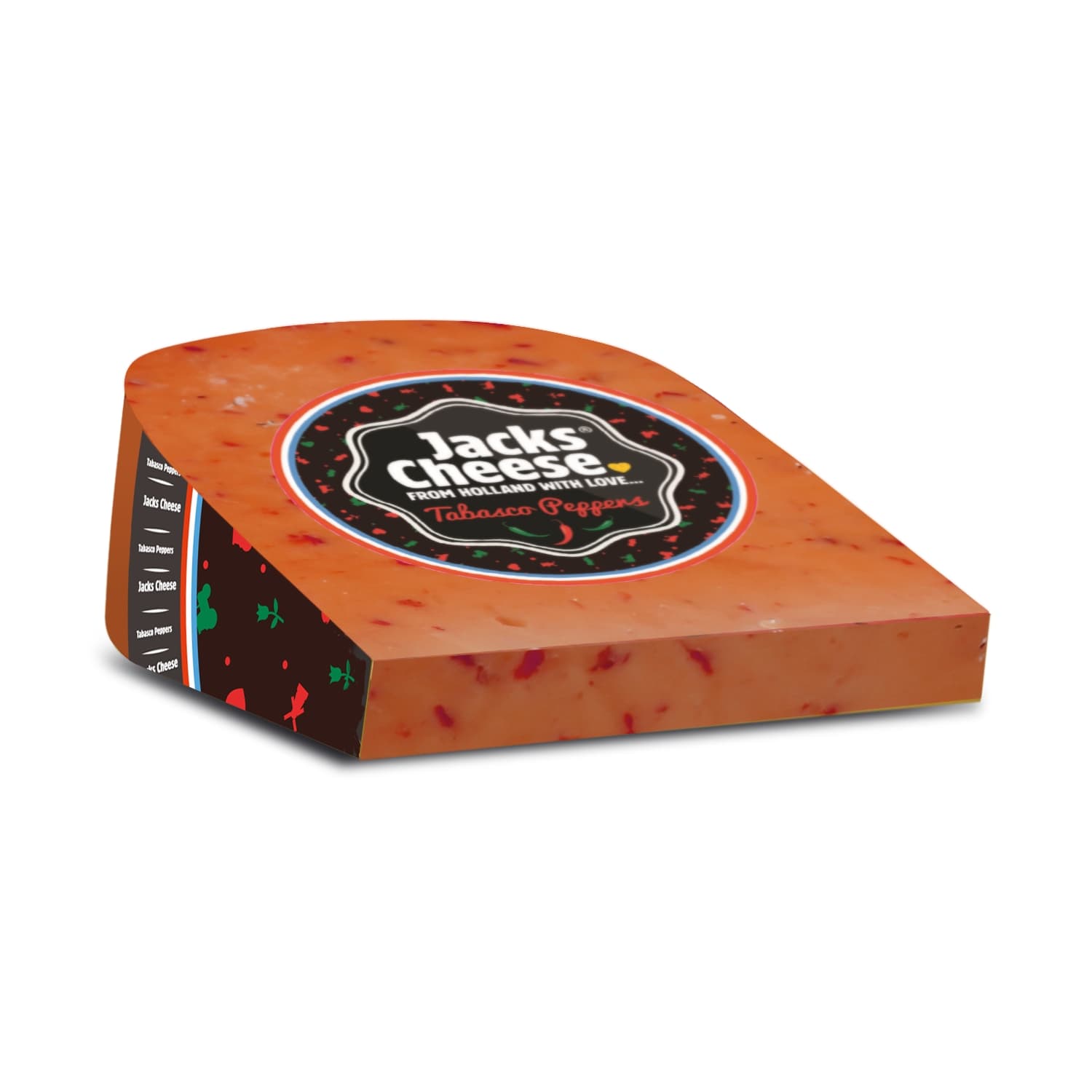 Siers Jacks Gouda ar tabasko pipariem 200g