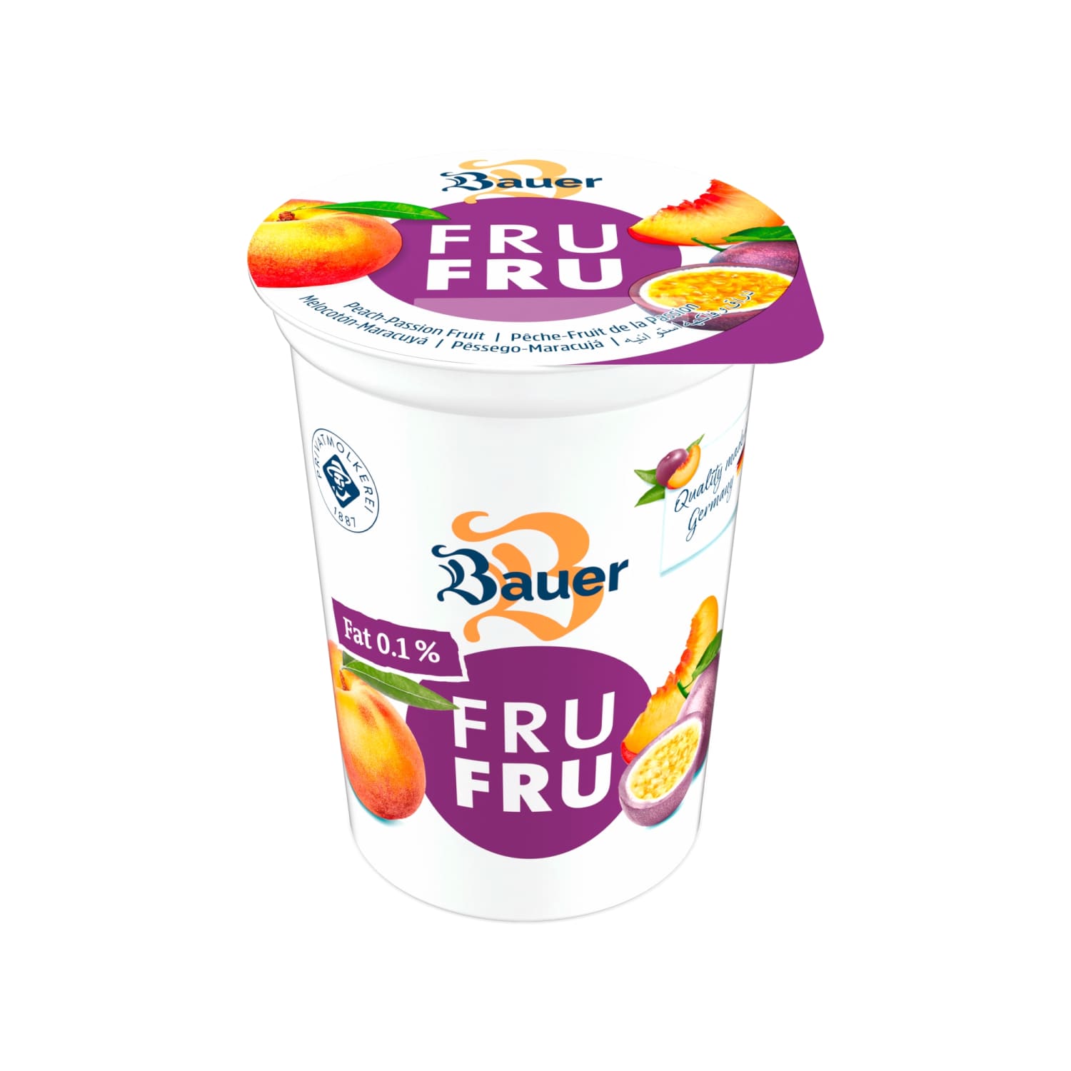 Jogurts Bauer FruFru 500g