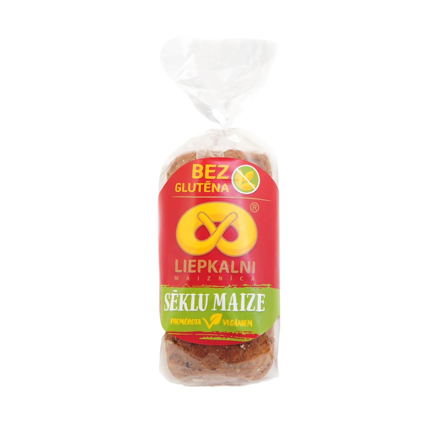 Bezglutēna sēklu maize Liepkalni vegān. 230g