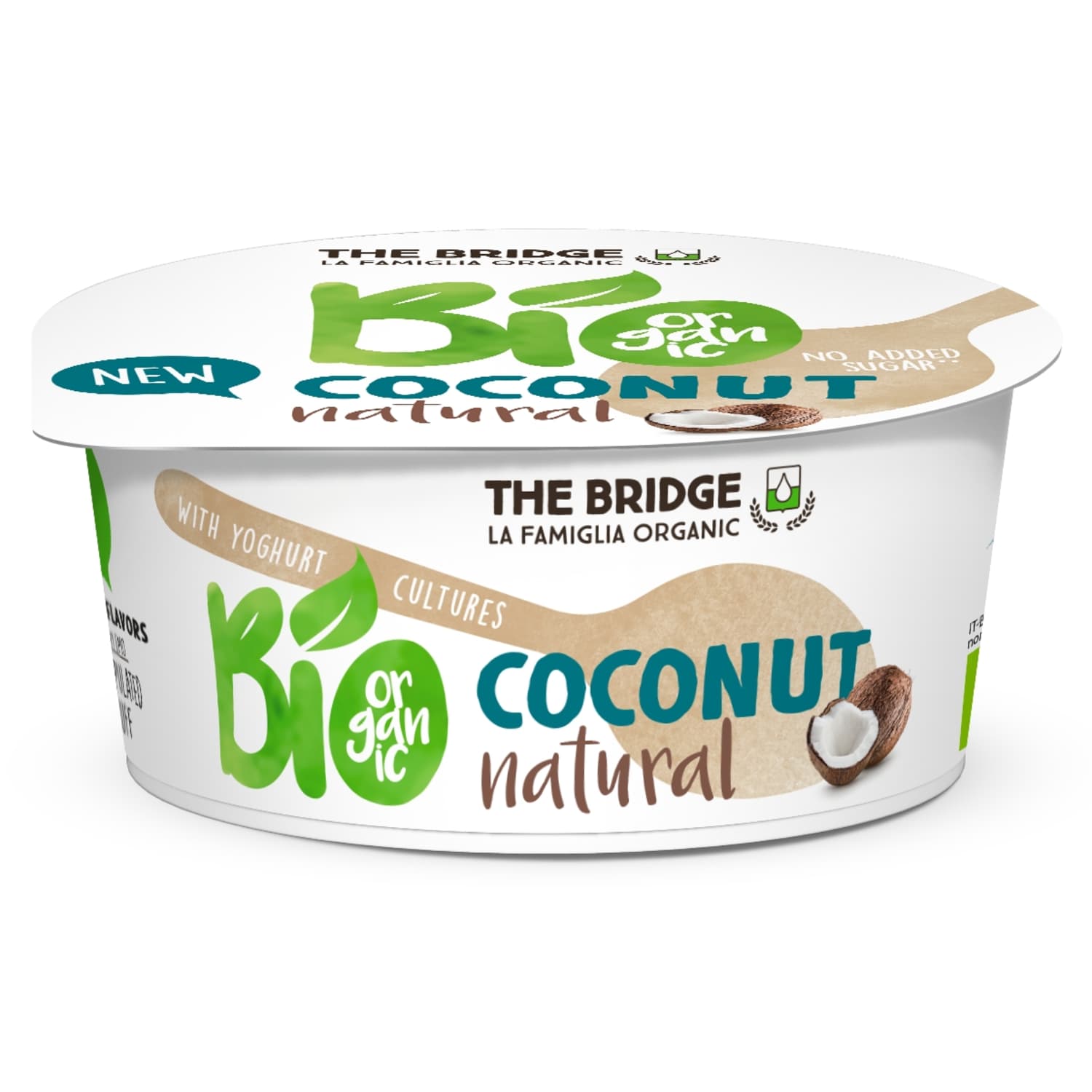 Ekol. ferm. kokosų produktas THE BRIDGE, 125g