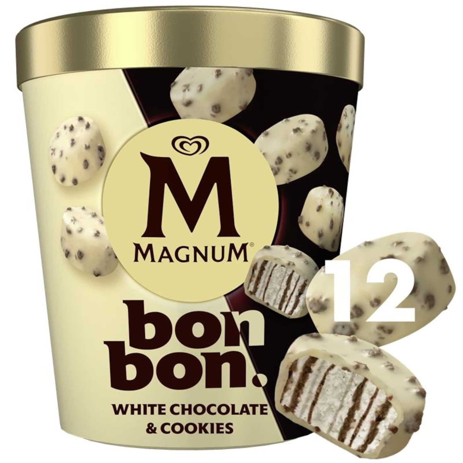 Valg. griet. ledai MAGNUM BONBON, 204ml/168 g