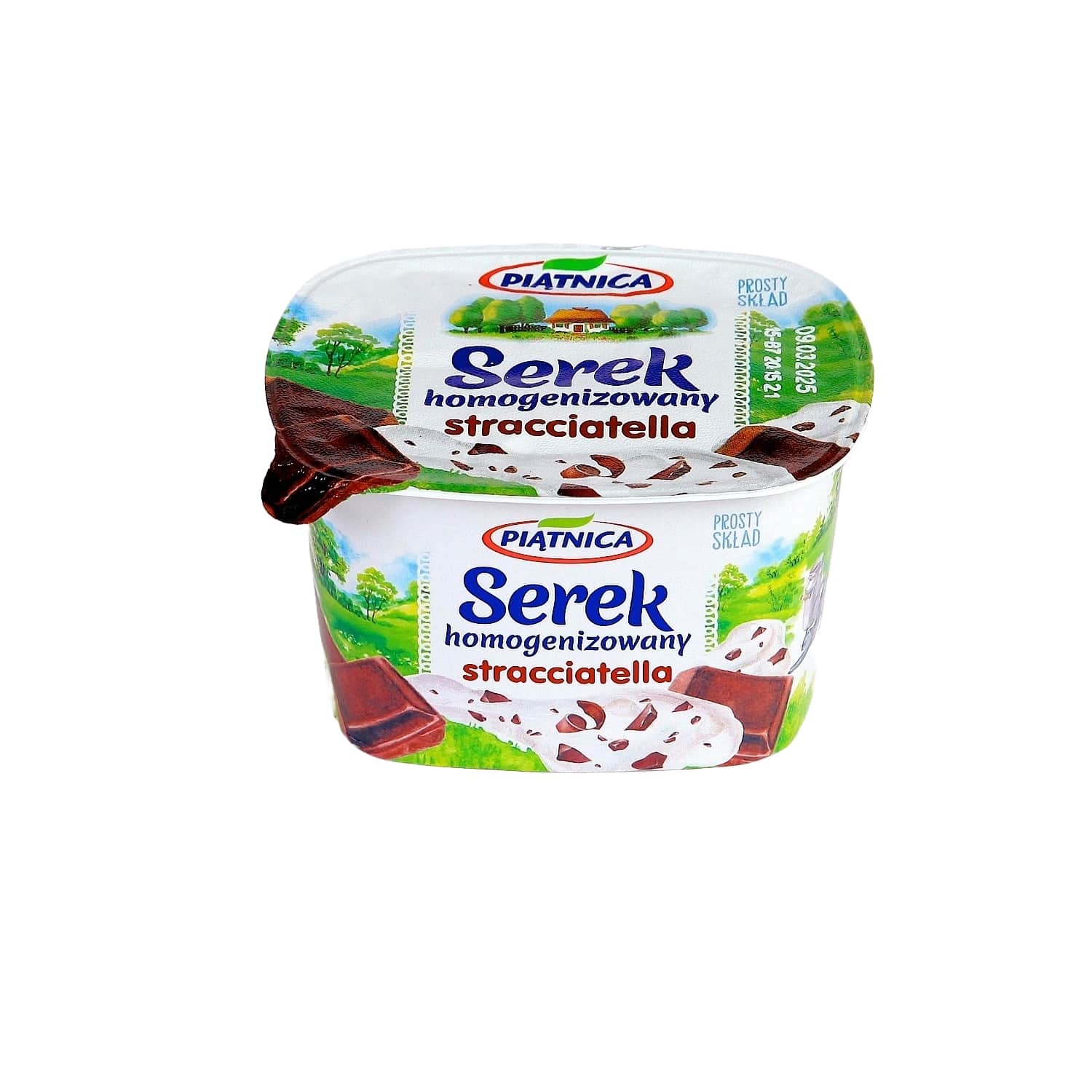 Deserts Piatnica ar straciatella gabal. 150g 