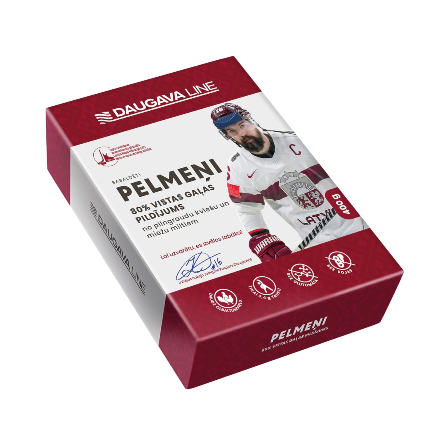 Pelmeņi Daugava Line ar vistas gaļu 400g
